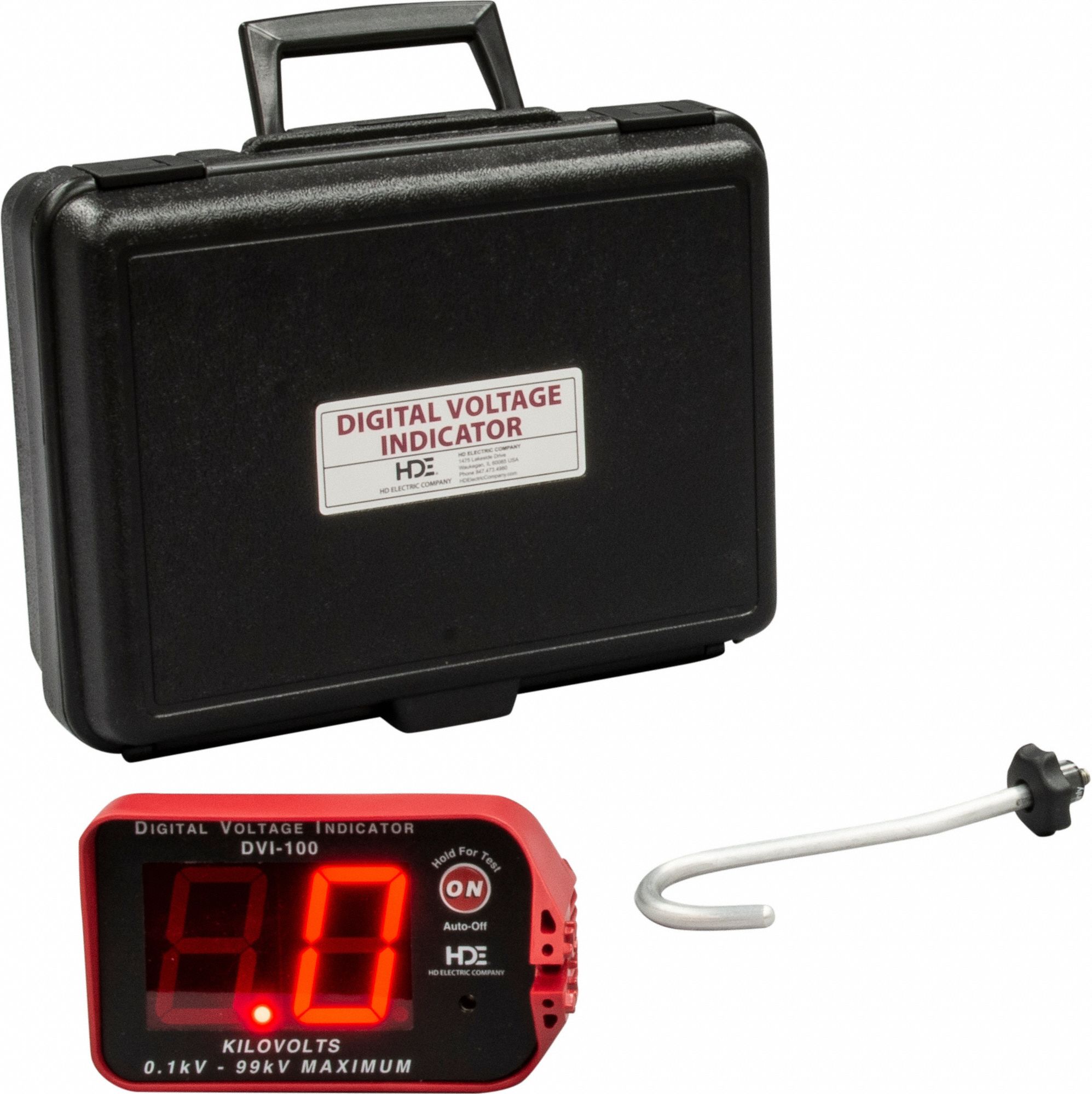 High Voltage Indicator: 100 V to 99 kV, Digital Display, Digital, AC Volt