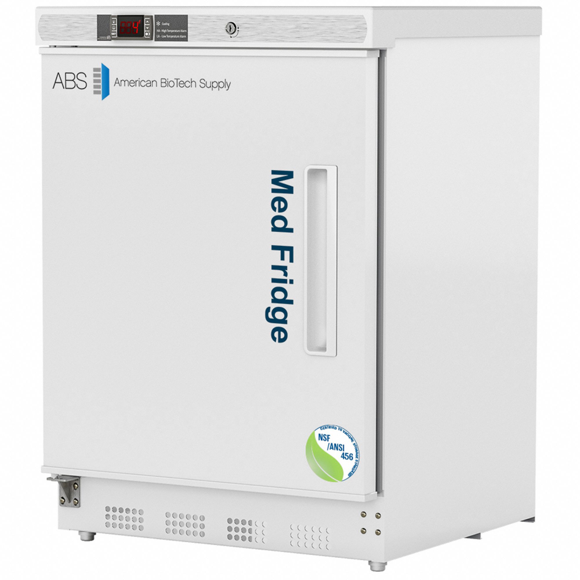 Refrigerator: 4.6 cu ft, Undercounter, 1°C to 10°C, 24 3/8 in Overall Dp