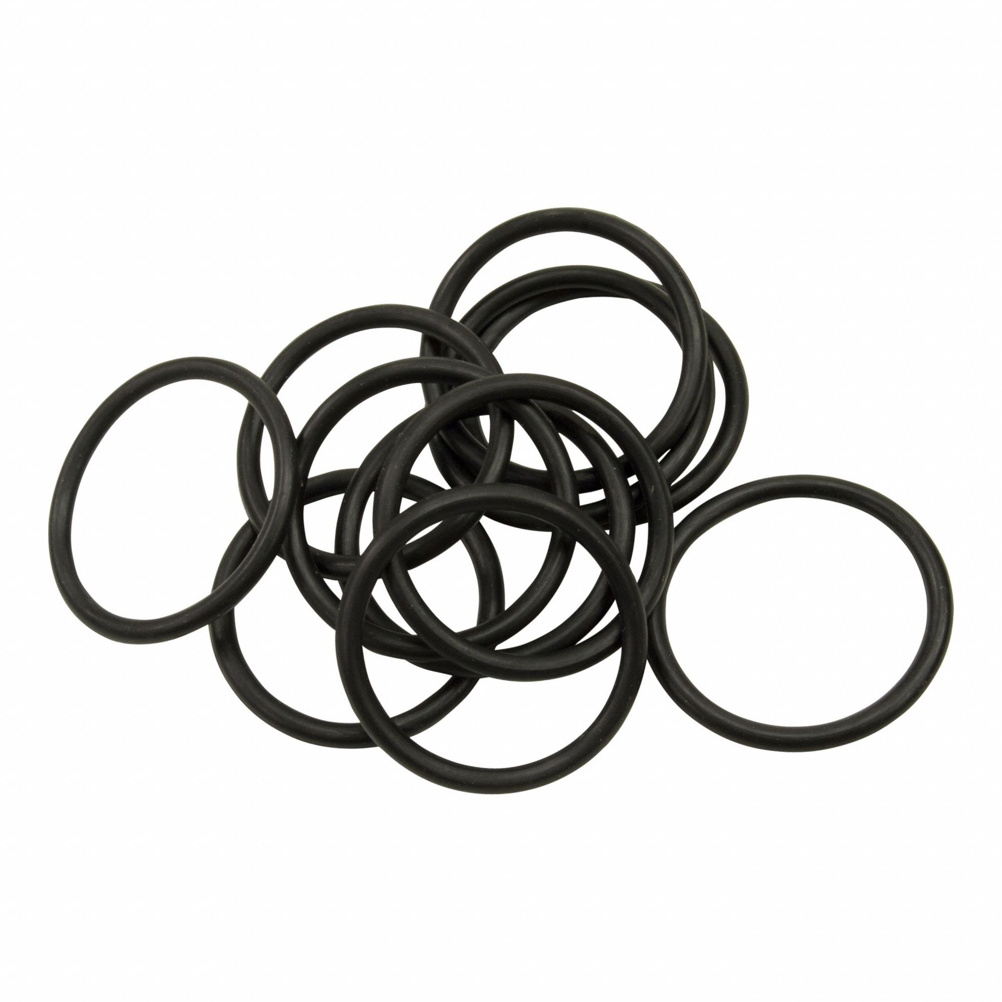 O-Ring: EPDM, Round, 1/16 in C.S., 5/8 in I.D., Not FDA Compliant, 10 PK