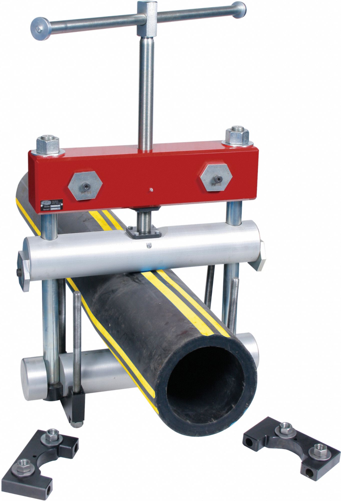 Pipe Shut Off Tool: 3 1/2 in – 8 5/8 in Pipe Size Range, For Polyethylene, 43 in Tool Lg, PES8M