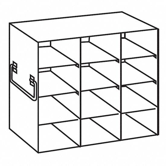 Upright Freezer Rack Stainless Steel