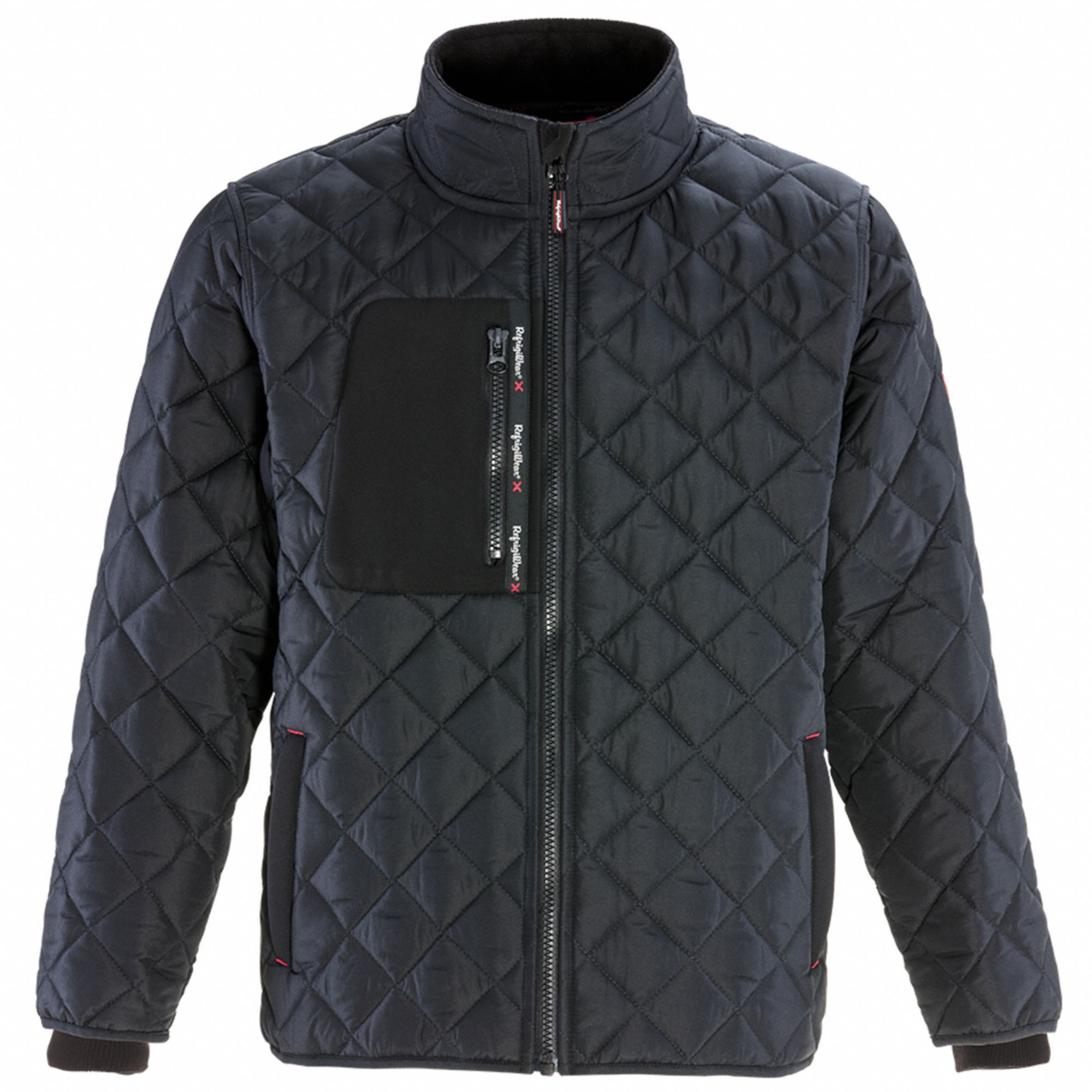 REFRIGIWEAR, Jacket, Men's, Diamond Quilted Jacket 797Y940444RBLK2XL