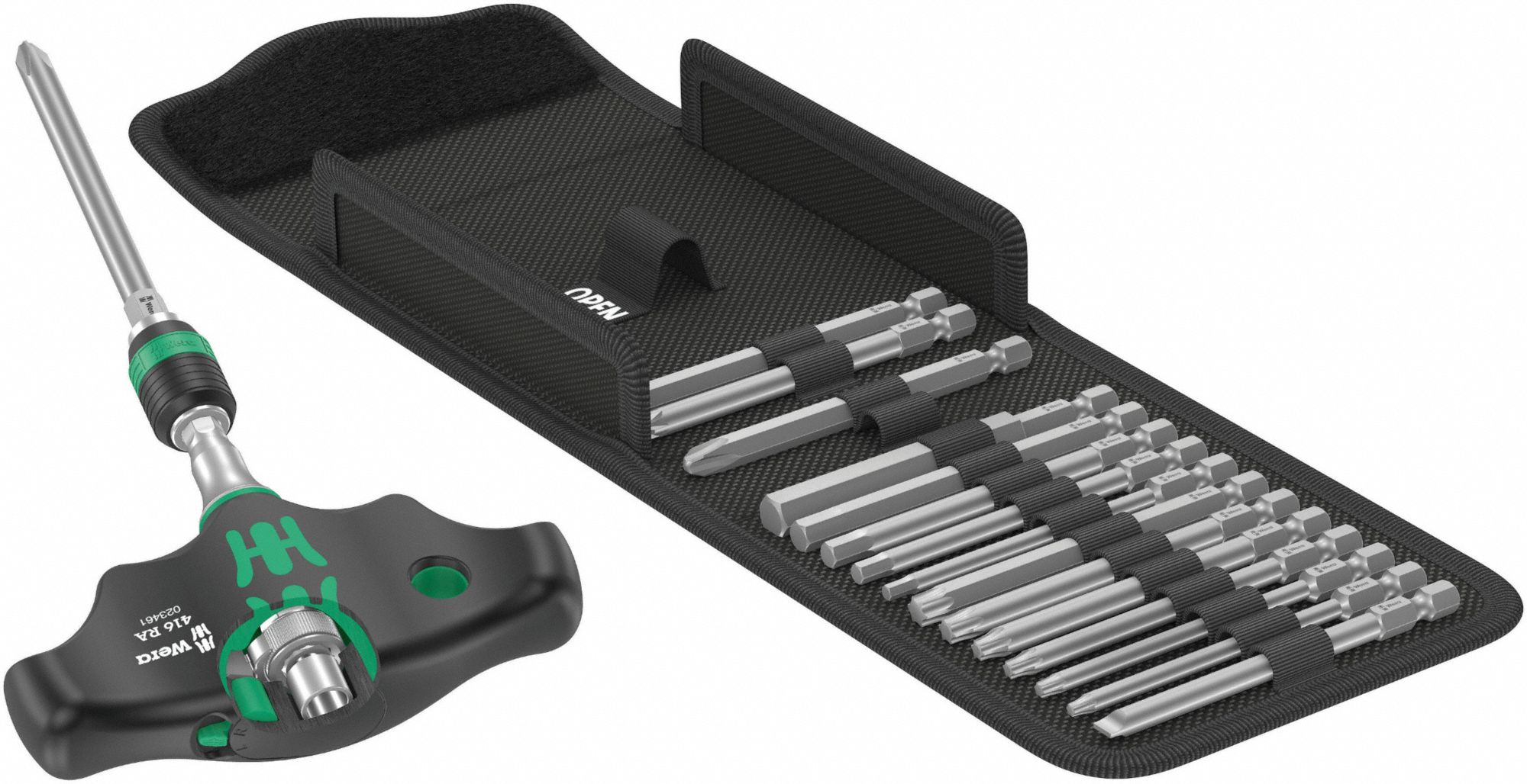 Multi-Bit Screwdriver 150 mm Plastic