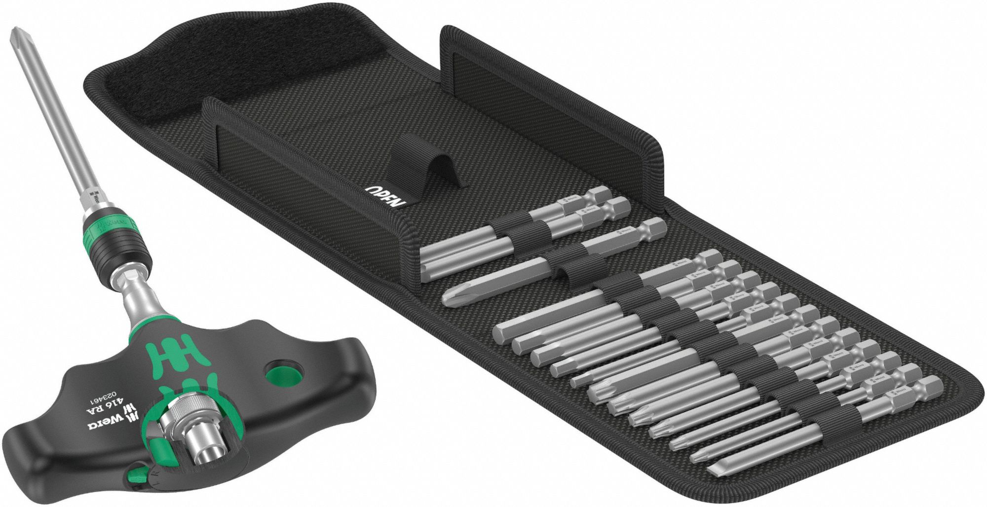 Multi-Bit Screwdriver 150 mm Plastic