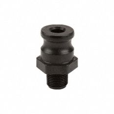 CAM & GROOVE ADAPTER: ¾ IN COUPLING, ½ IN HOSE FITTING, ½ IN -14 THREAD, EPDM