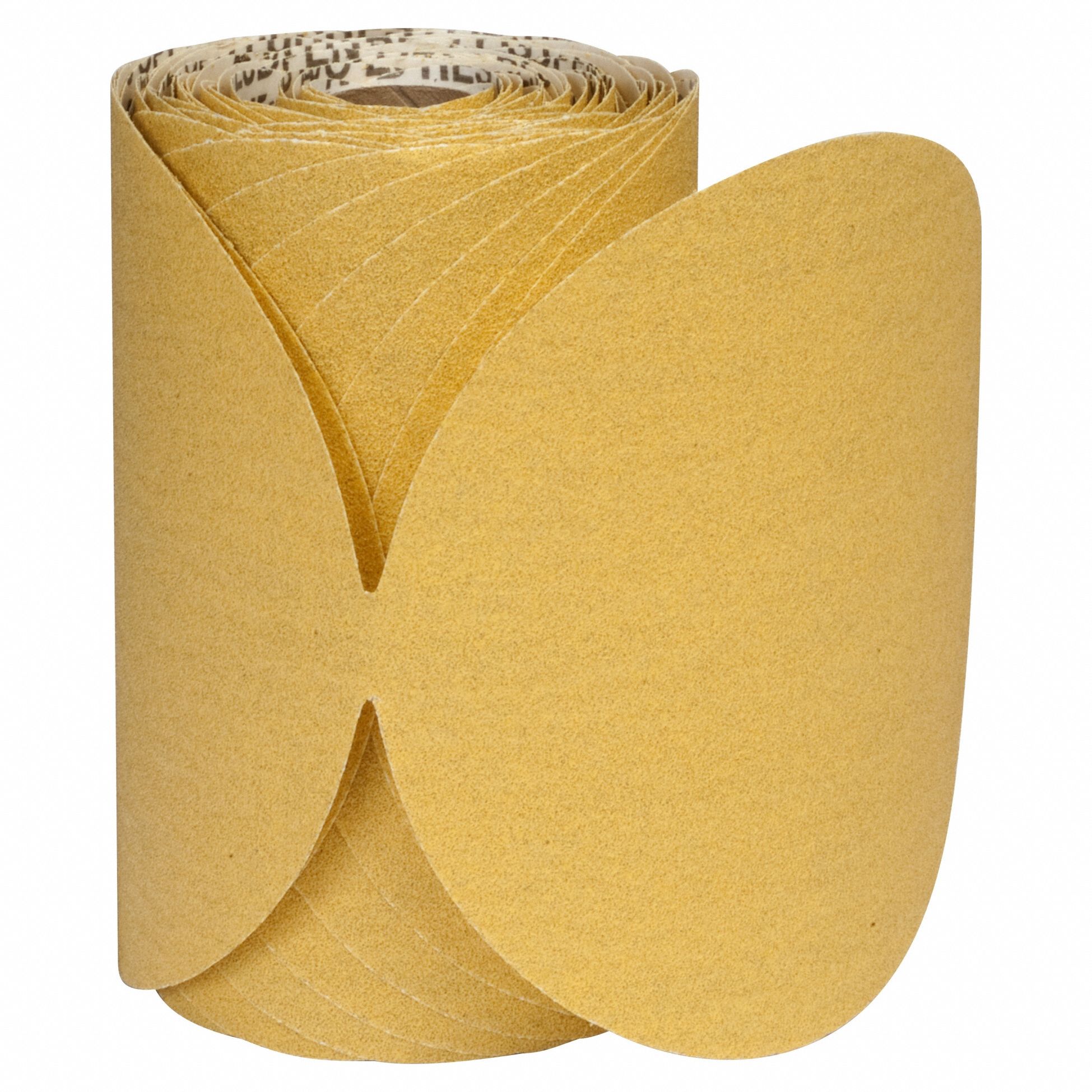 Sanding Disc: 6 in Dia, Non-Vacuum, Aluminum Oxide, P400 Grit, C Wt Resin Paper, C