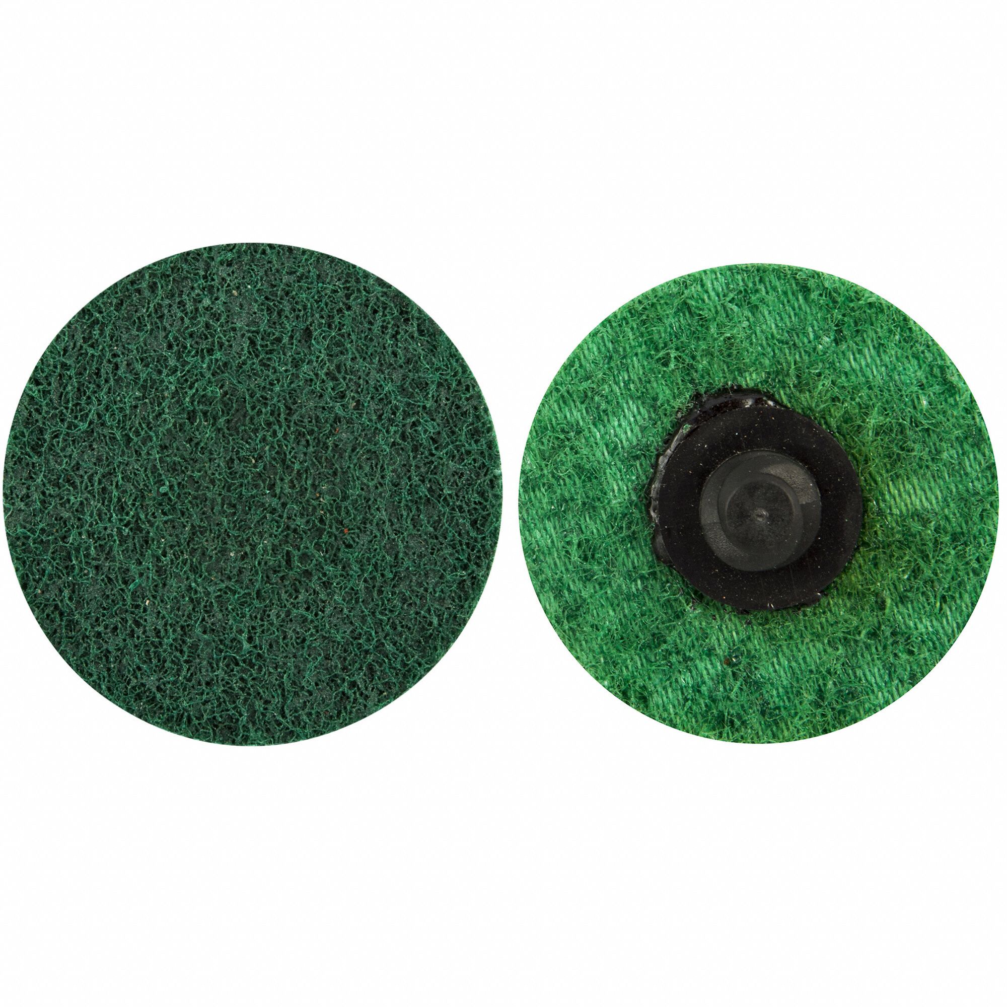 Quick-Change Disc: TR, 3 in Dia, Aluminum Oxide, Fine, Surface Prep