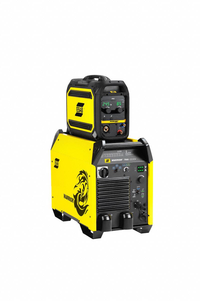 ESAB Warrior 750i CC/CV Multiprocess Welder, RobustFeed Pro Package