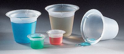 Low-Form Beaker Plastic Colorless PK500