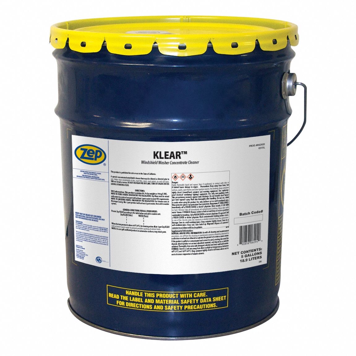 Klear Windshield Washer/Cleaner 5 gal.