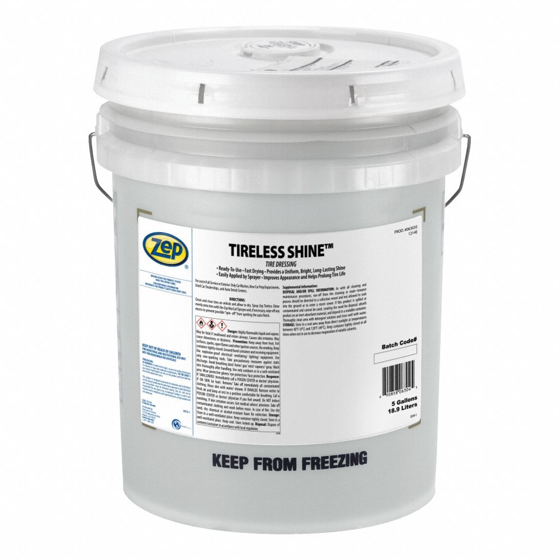 Tire Dressing Liquid Pail