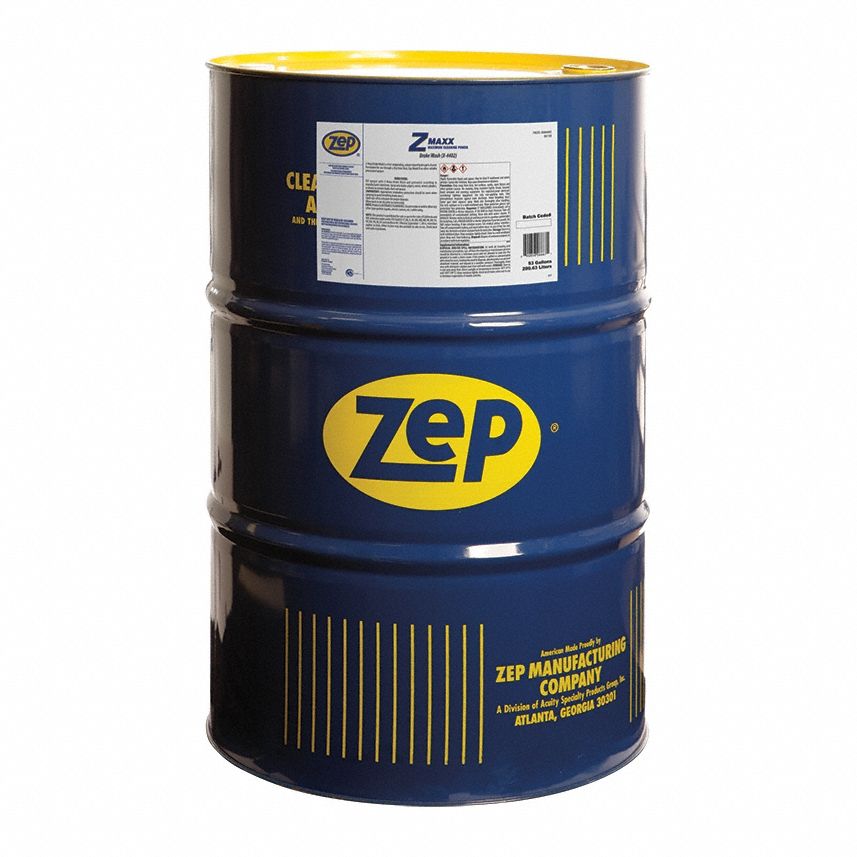 ZEP, Solvent, Liquid, Brake Cleaner and Degreaser,55 gal. Sz 453D72