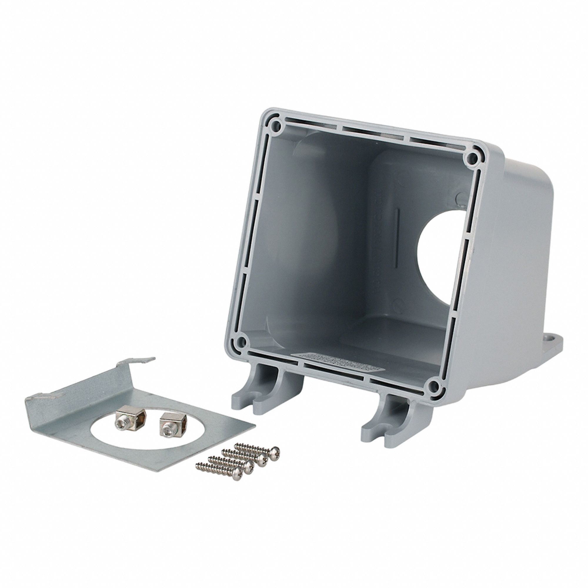 LEVITON, For IEC 60309 Pin & Sleeve Devices, 100 A, Back Box - 401PZ4 ...