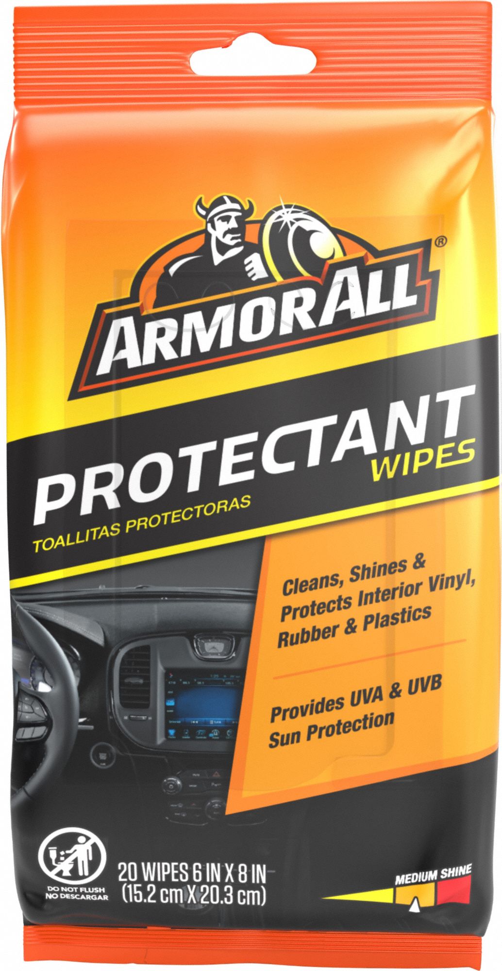 Vehicle Protectant: Solvent, Wipe, Interior, Soft Pack, UV Interior Protectants, Rubber