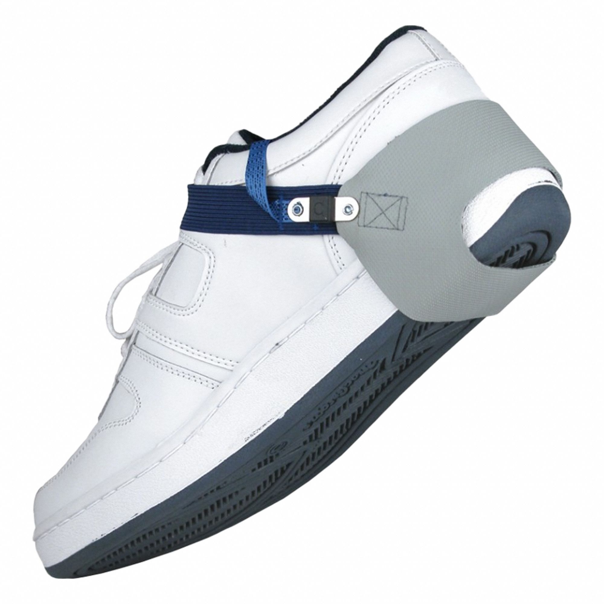 FOOT GROUNDER, FOOT GROUNDER, BLUE, SNAP FASTENING, FOOT, TEAR RESISTANT RUBBER, 07515