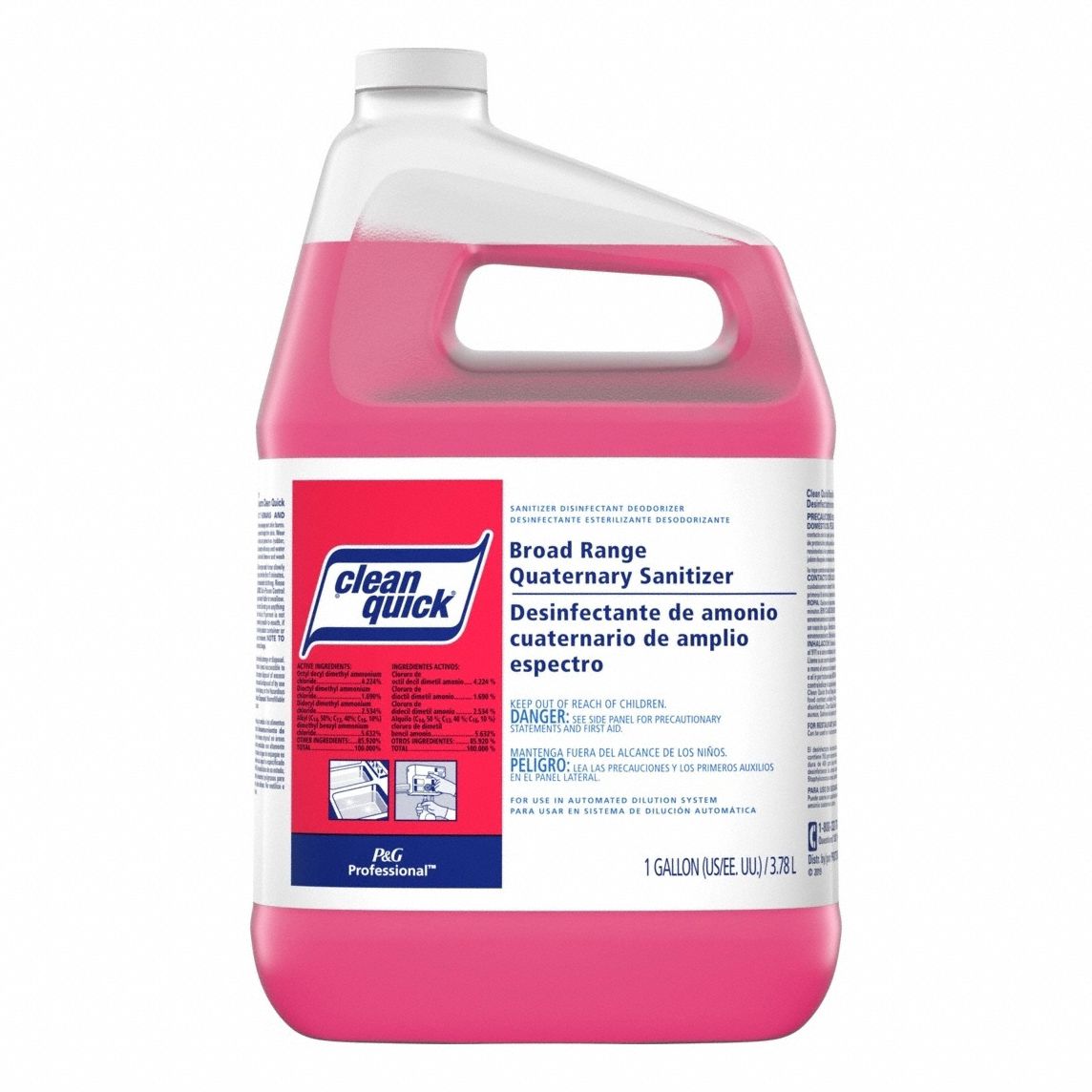 Quaternary Sanitizer Closed Loop 3/1 Gal