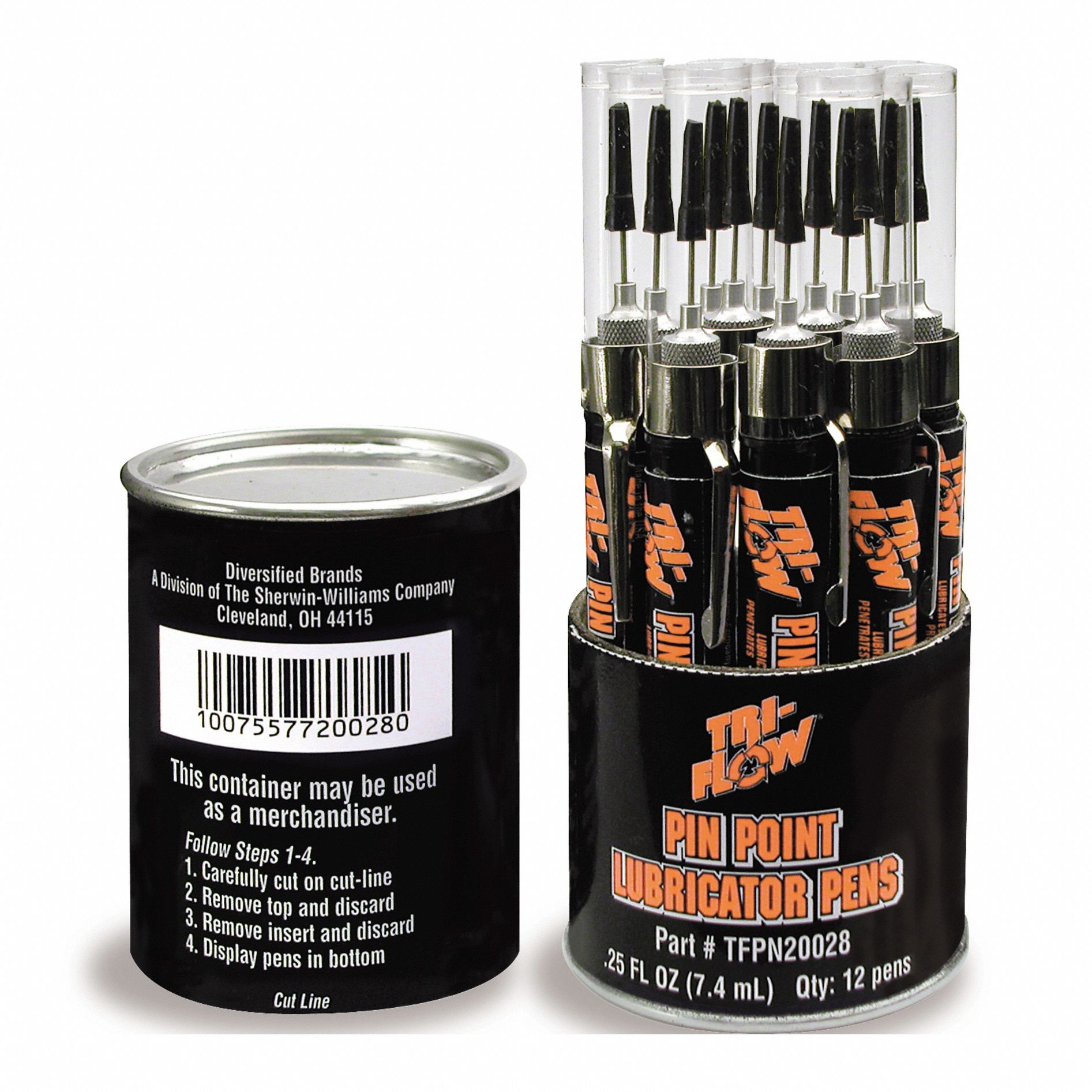 Pin Point Lubricator Pen Petroleum Brown