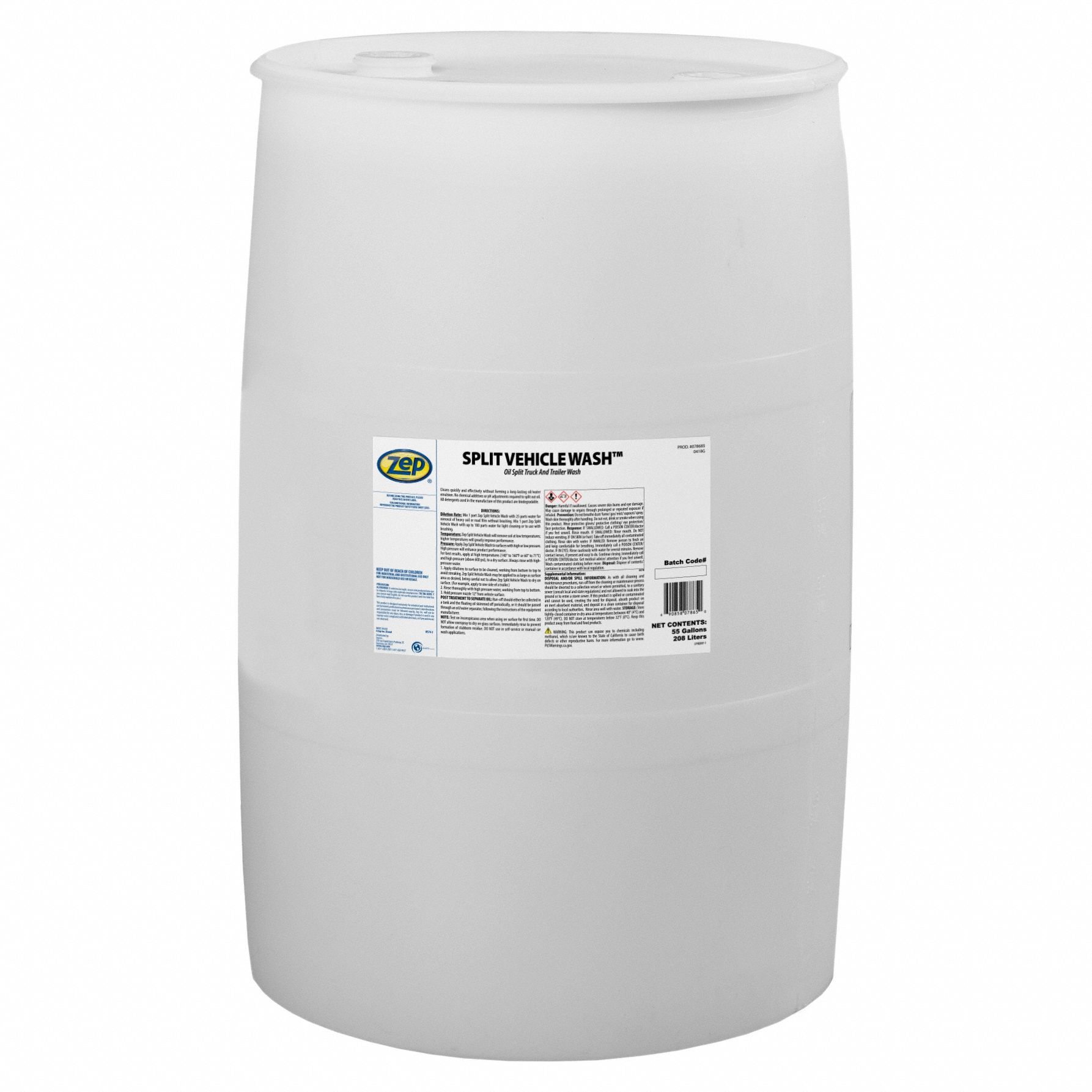 Truck and Trailer Wash Liquid Drum