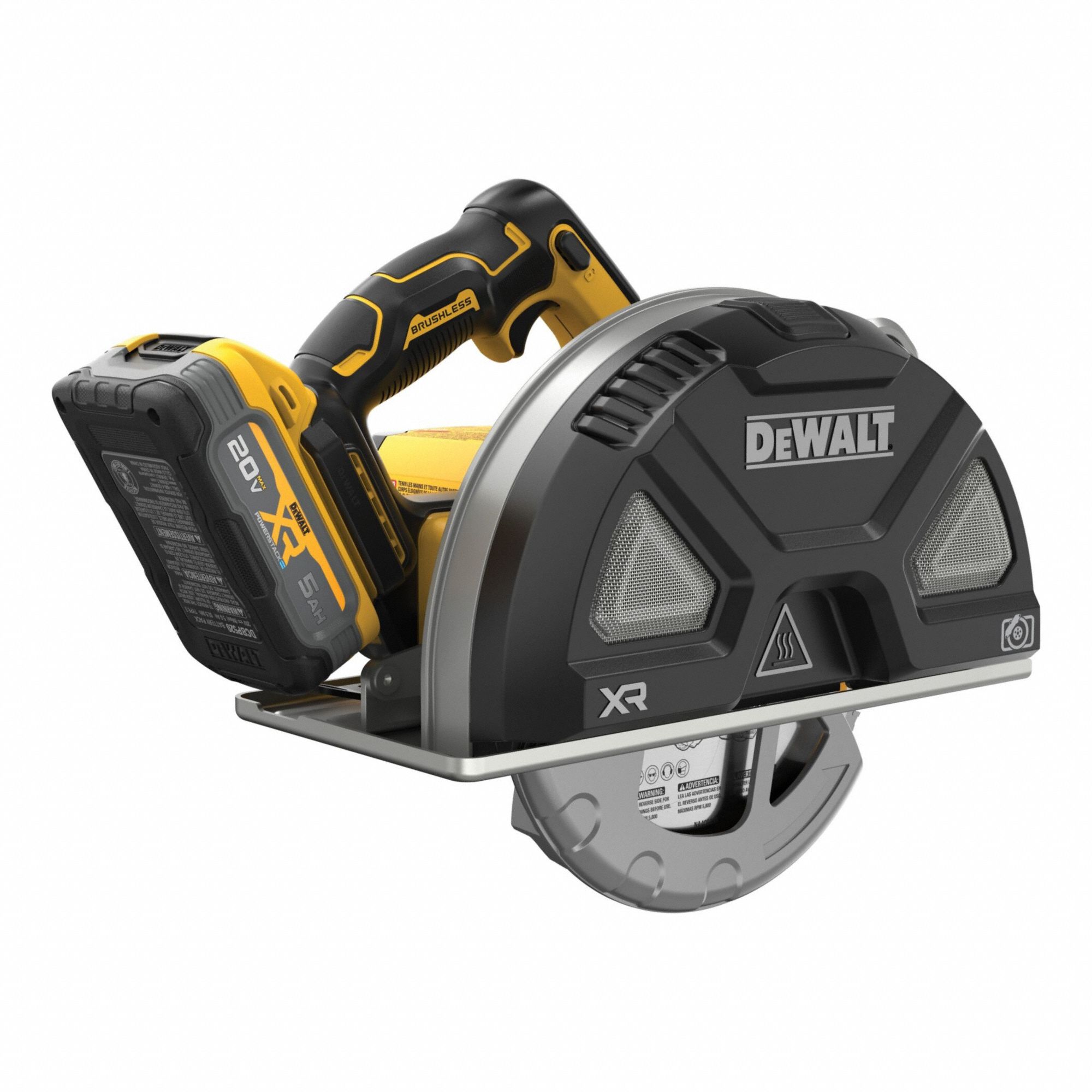 Circular Saw Kit: 7 1/4 in Blade Dia., 20 V DC Volt, Battery Included, 20V MAX* XR®