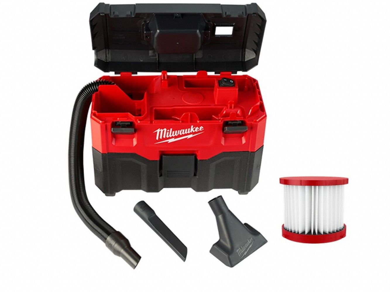 M18 2GAL Wet/Dry Vac + HEPA Filter