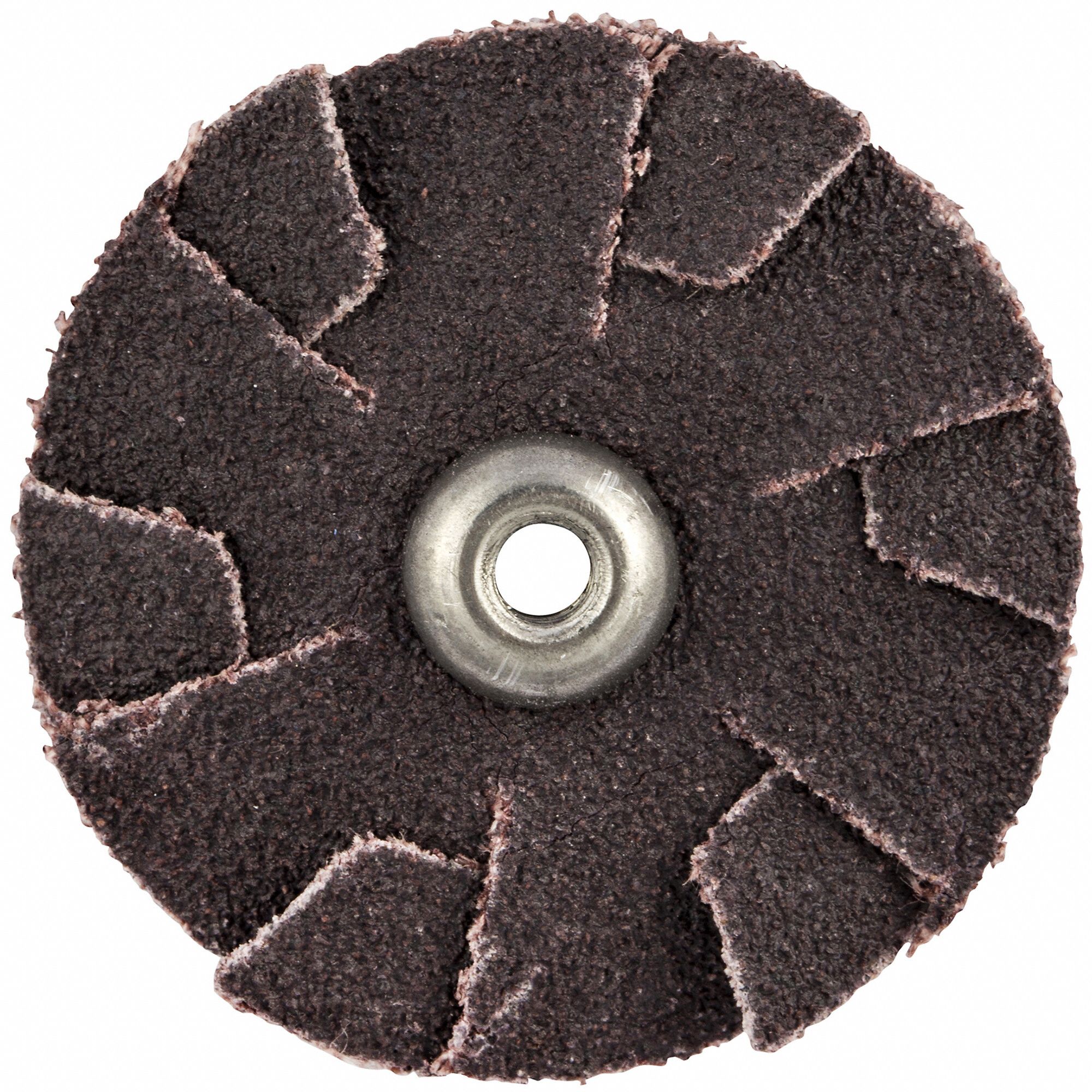 OVERLAP SLOTTED DISC,COATED,100 GRIT