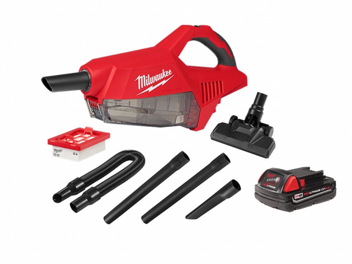 M18 Handheld Vac + M18 CP2.0 Battery