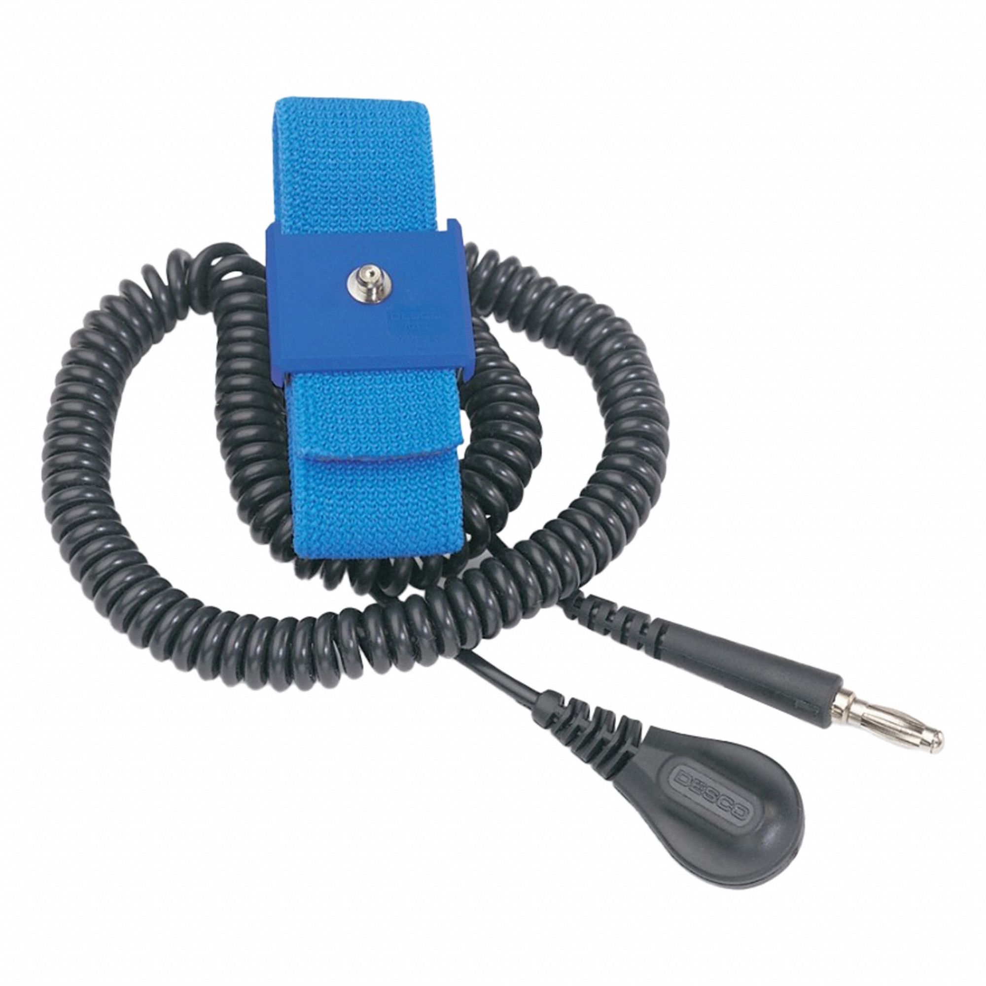 Wristrap Adjustable w/ 12 Ft Cord