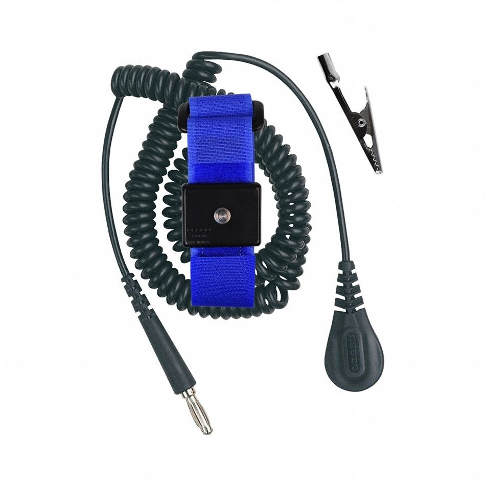 Wrist Strap With Cord Ground