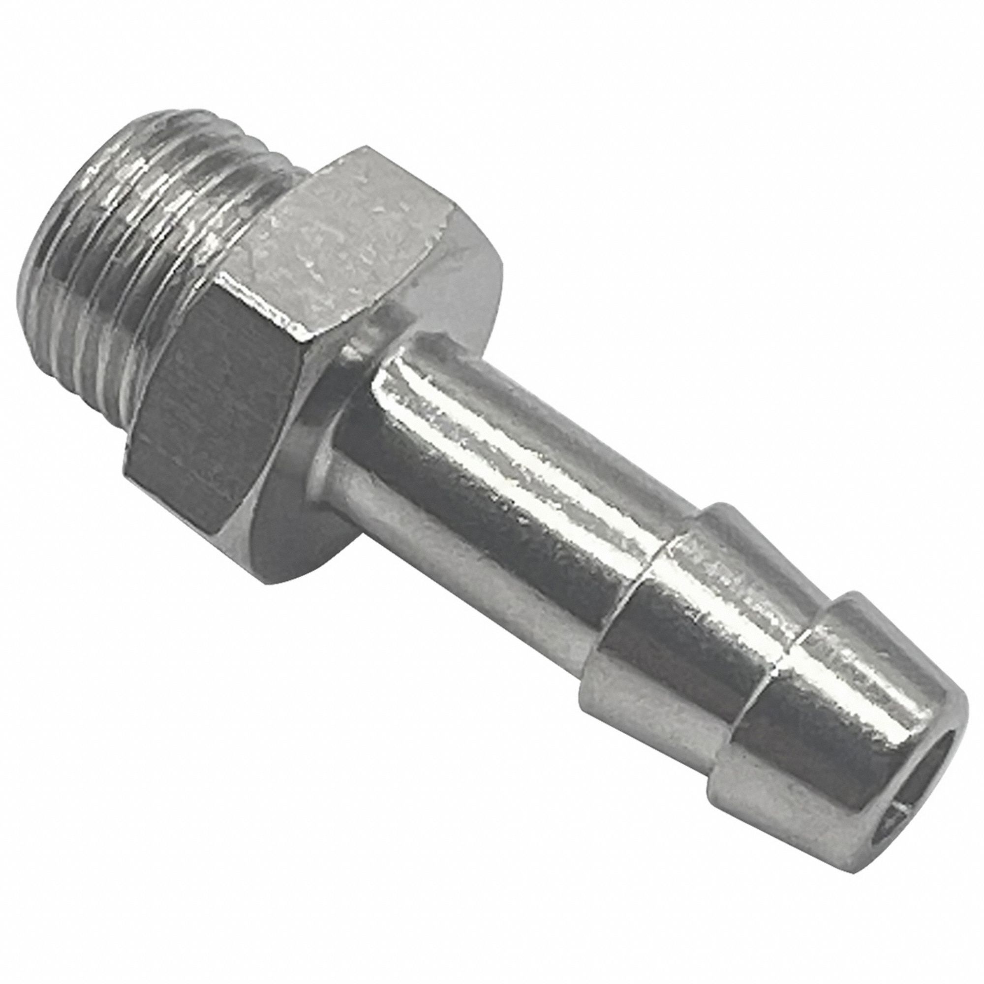 Nickel Plated Brass BSPP X Barbed Metric Brass Pipe Fitting 791DG9 
