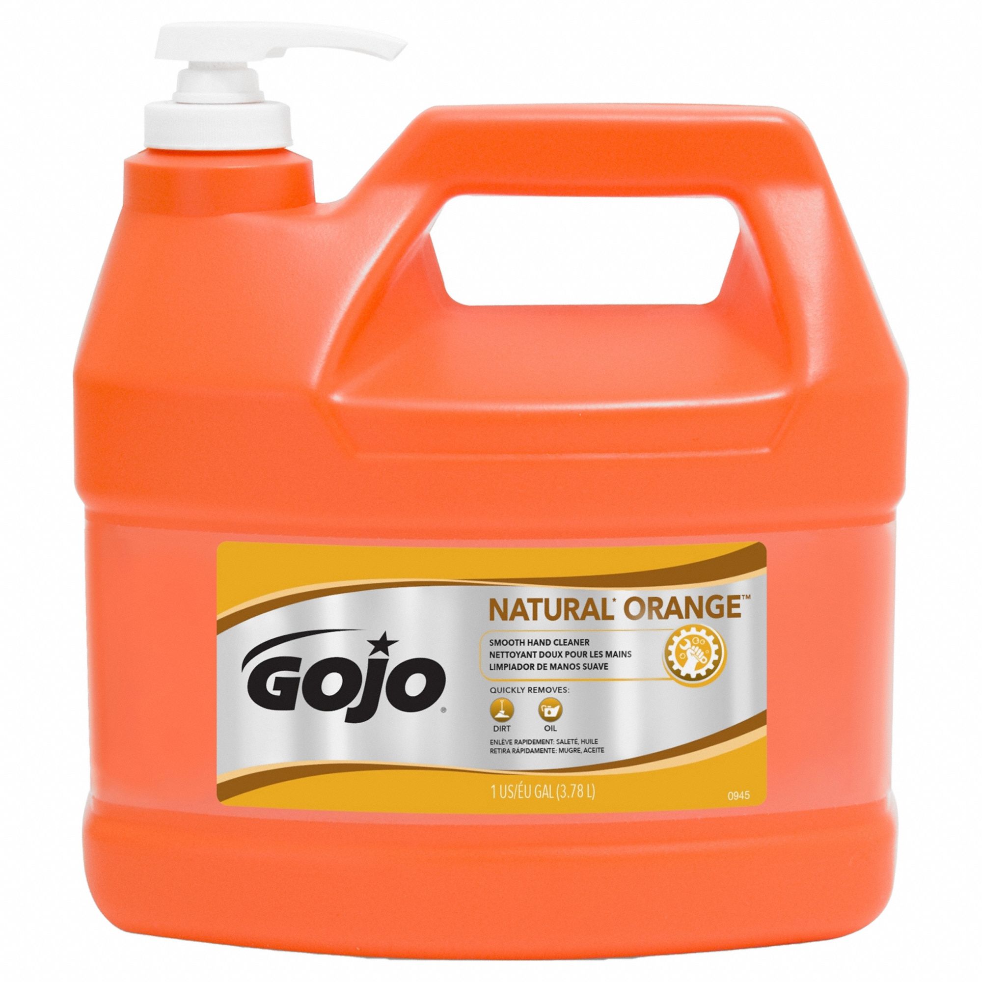 GOJO, Liquid, Pump Bottle, Hand Cleaner - 782KZ3|0945-04 - Grainger