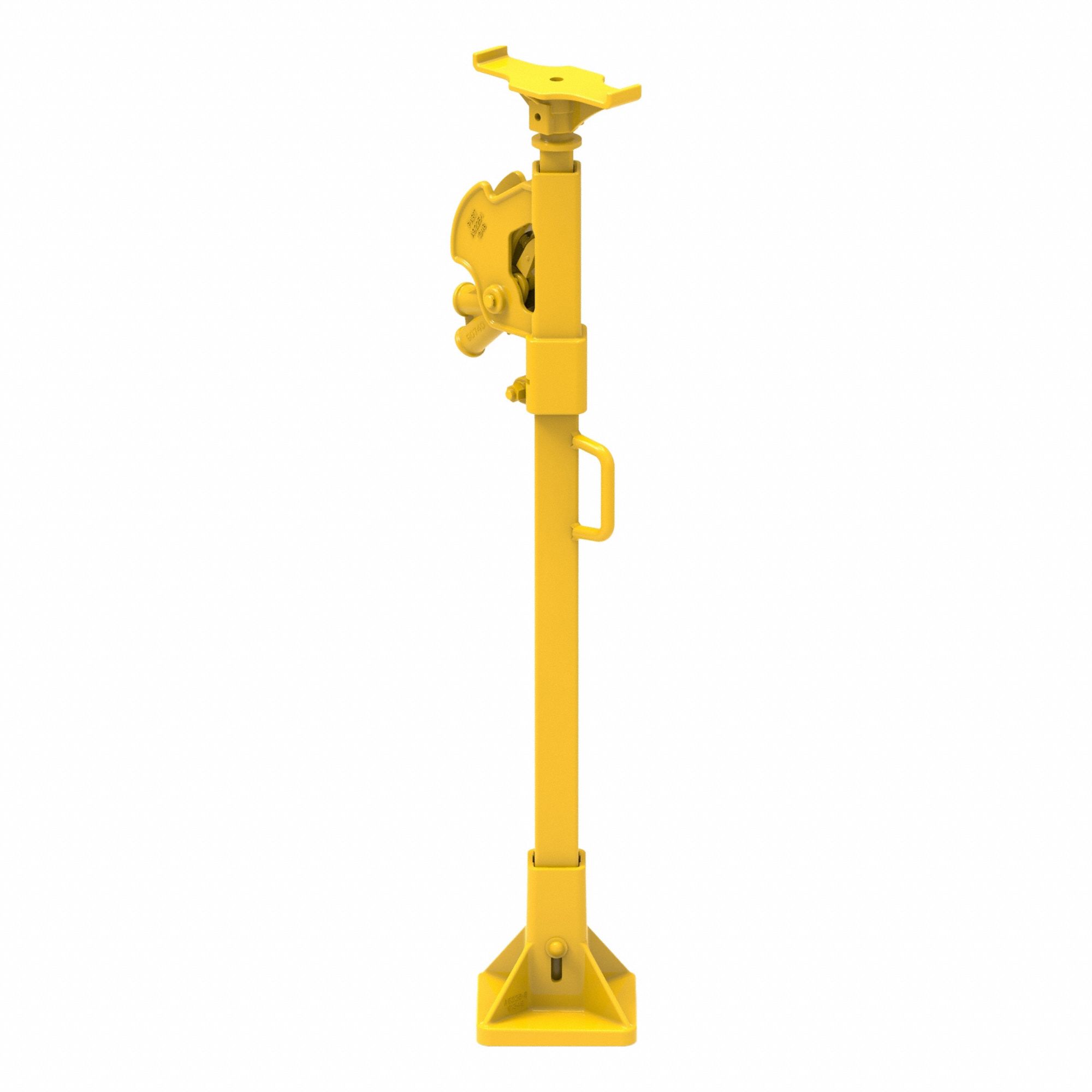 Mine Timber Fork: 71 in Max Ht, 45 in Min Ht, 26 in Stroke Lg, 4 ton Capacity