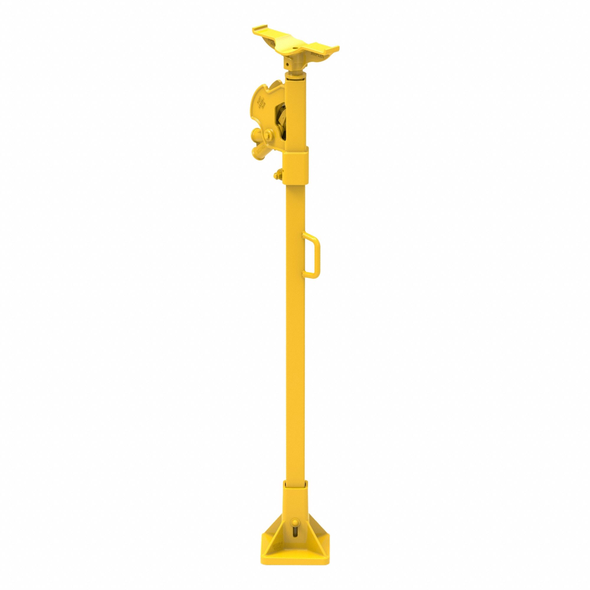 Mine Timber Fork: 95 in Max Ht, 57 in Min Ht, 38 in Stroke Lg, 4 ton Capacity