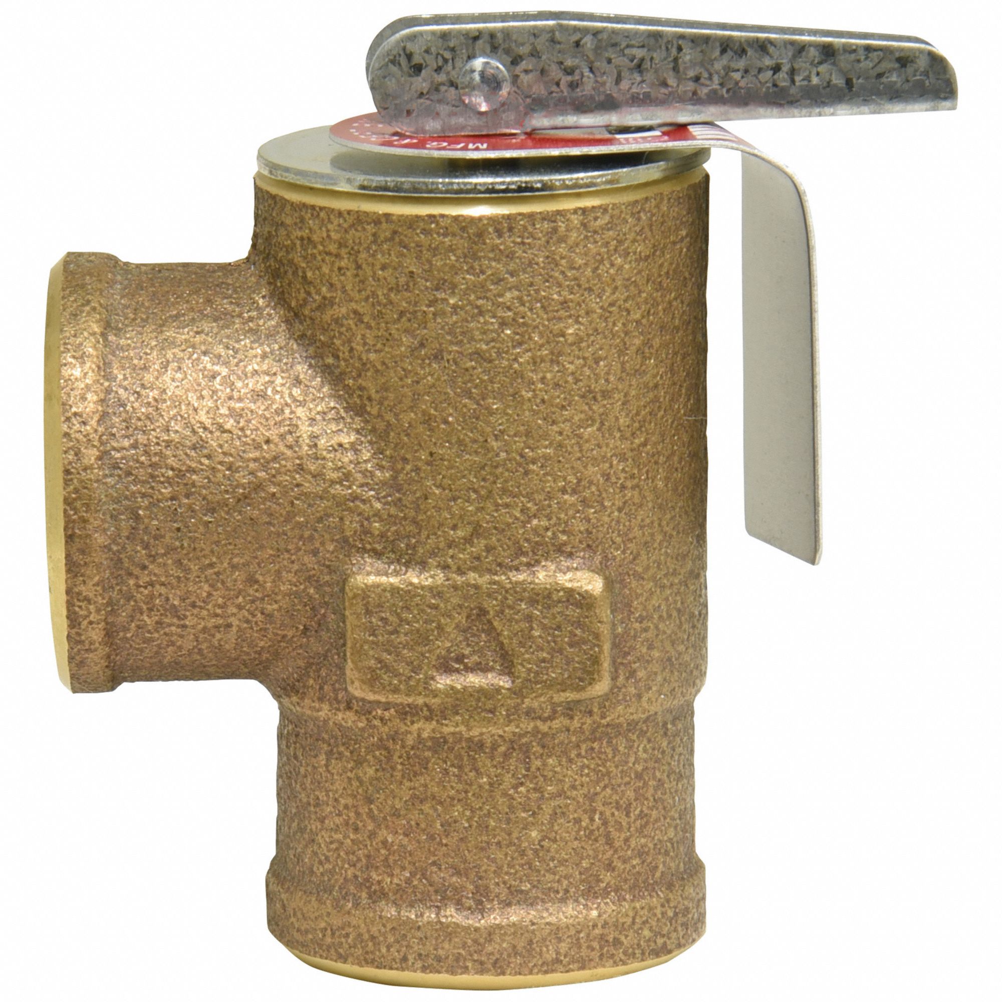 Pressure Relief Valve: FNPT x FNPT, 3/4 in x 3/4 in, Bronze, 20 psi Max. Op Pressure
