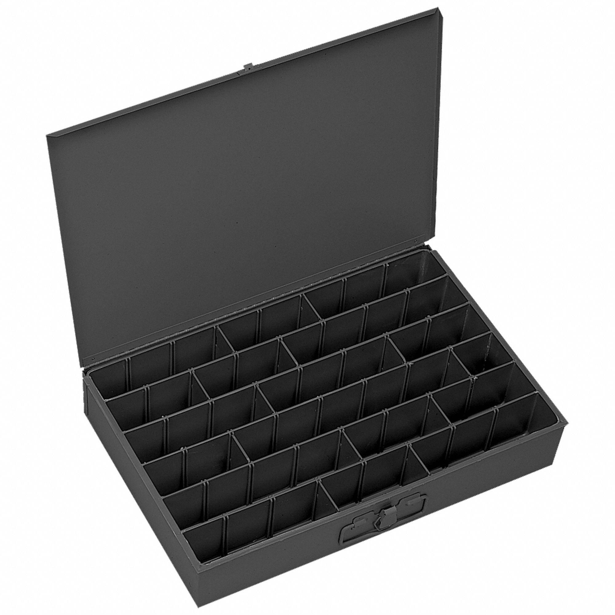 COMPARTMENT DRAWER, 18⅜ IN X 12½ IN X 3⅛ IN, 3 1/16 IN X 17½ IN X 1⅞ IN, 12 DIVIDERS