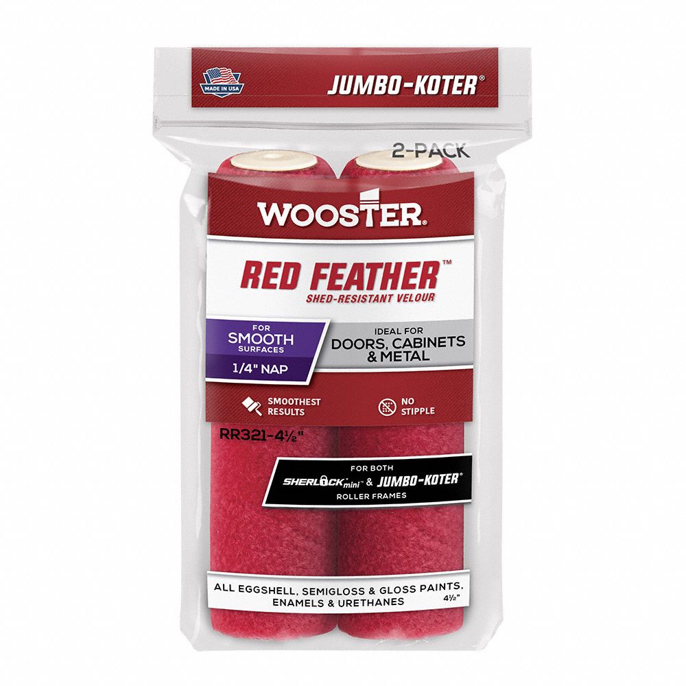 Roller Cover Velour Fabric
