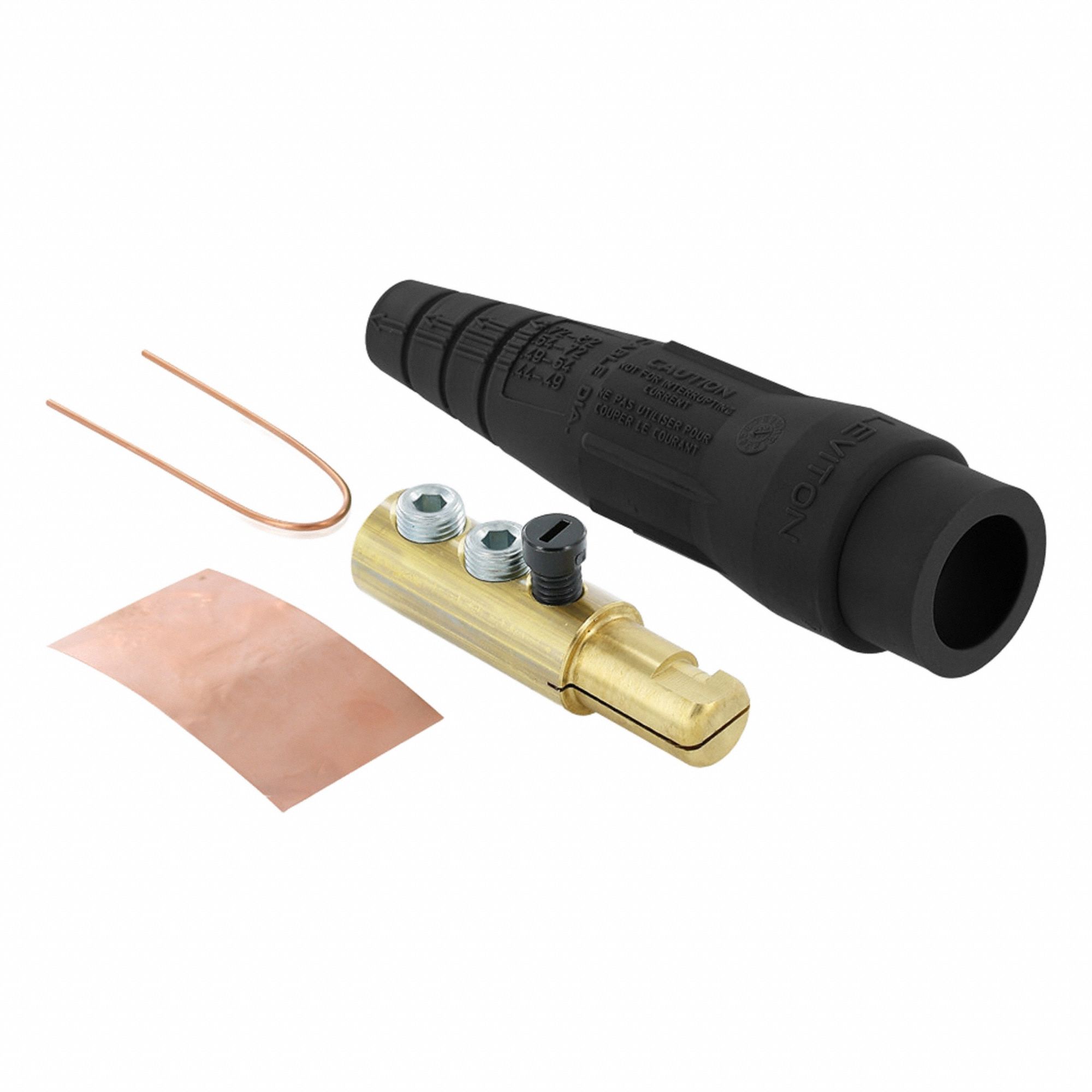 Single Pole Inline 300 A Male Black