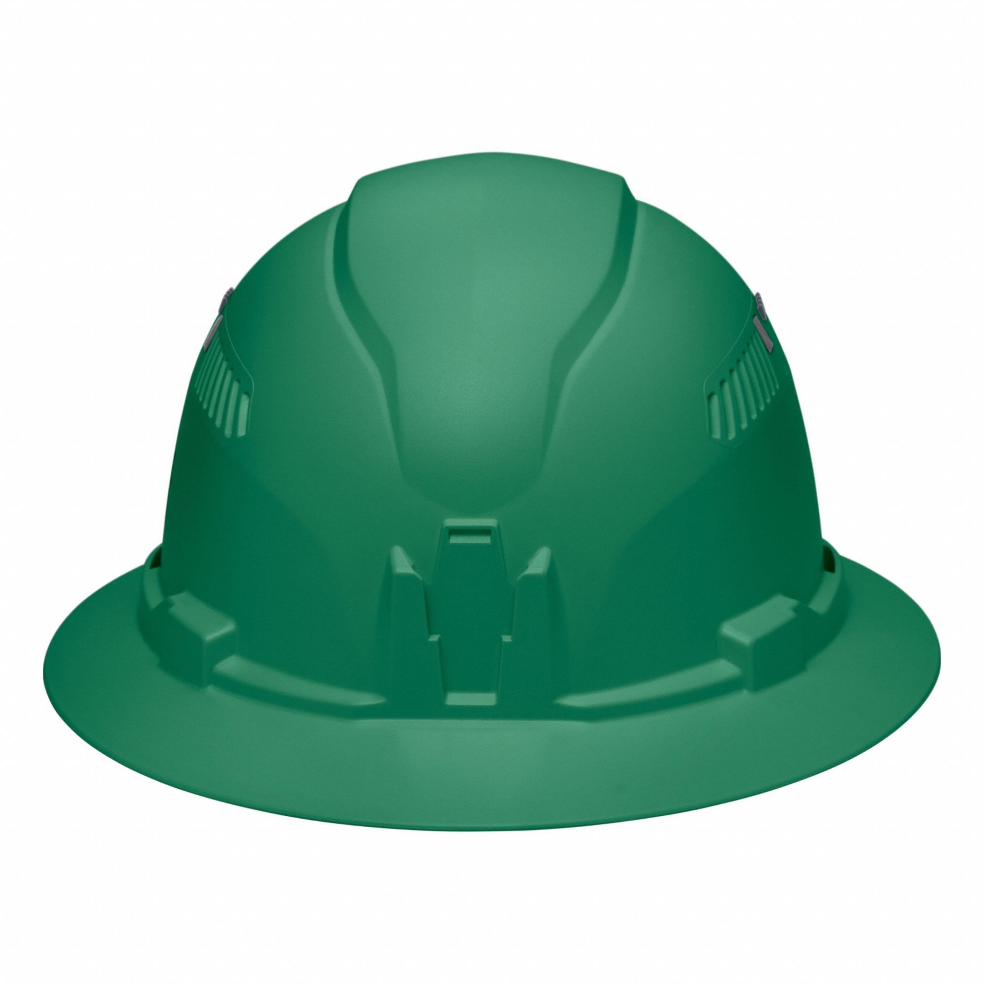 Hard Hat Vented Full Brim Style Green