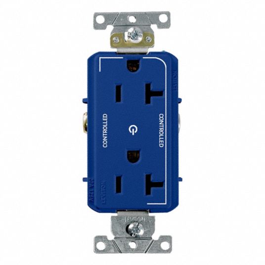 LEVITON, Duplex, 5-20, Decora Plus Duplex Receptacle Outlet - 2AJ324 ...