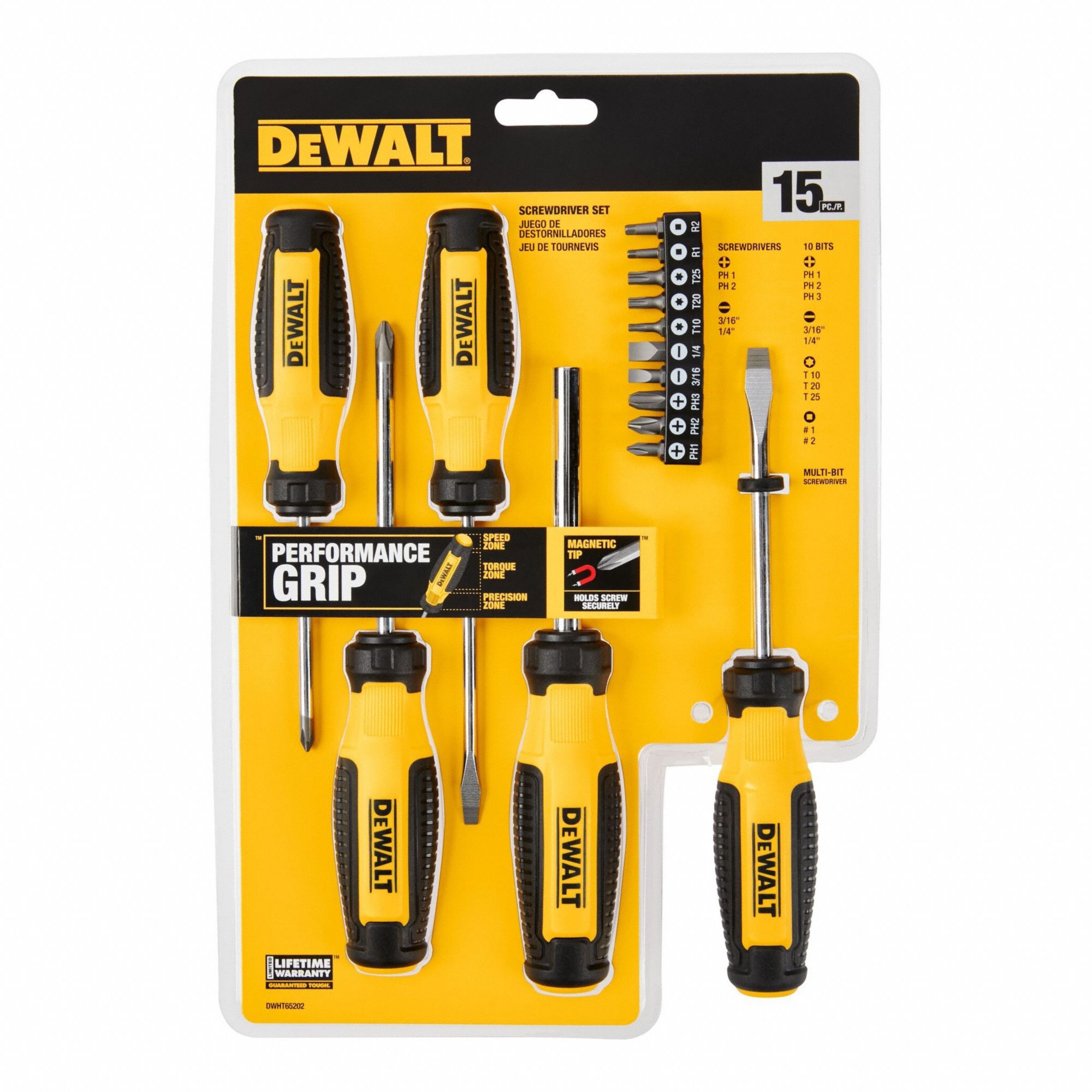 Screwdriver Set Fixed Bar 15-Piece