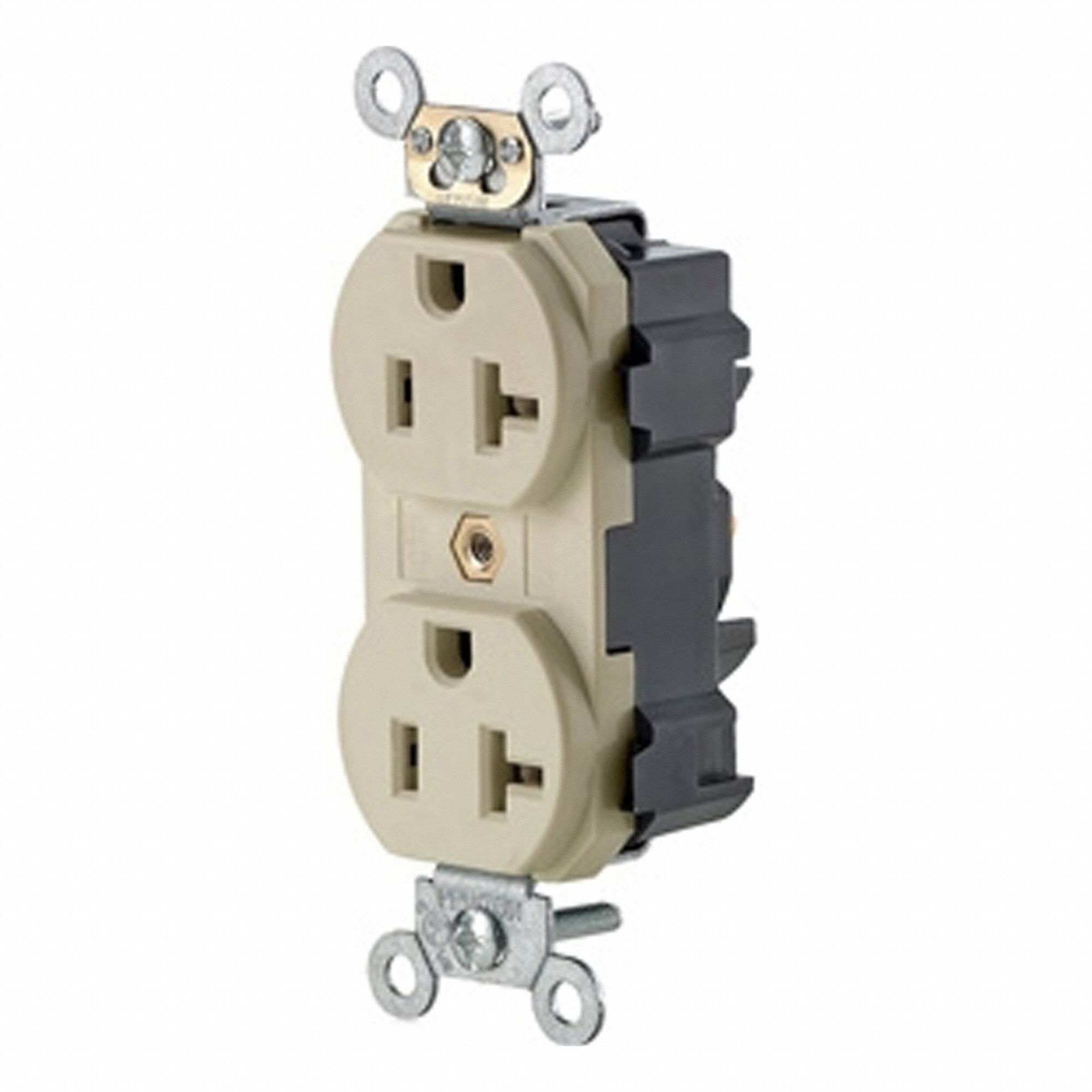 Lev-Lok Rec 20A 125V Ivr