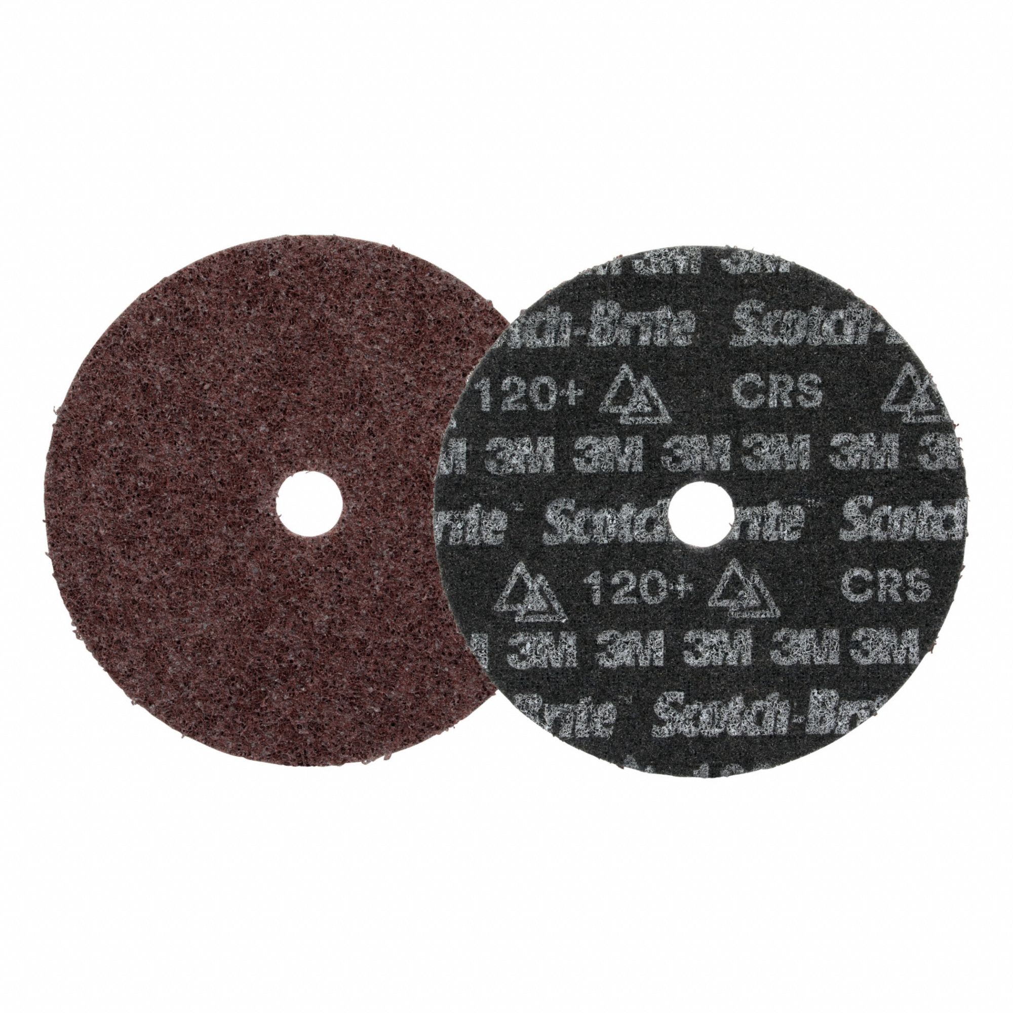 Precision Surface Conditioning Disc: 7 in x 7/8 in, Ceramic, Coarse, HD-DH, 25 PK