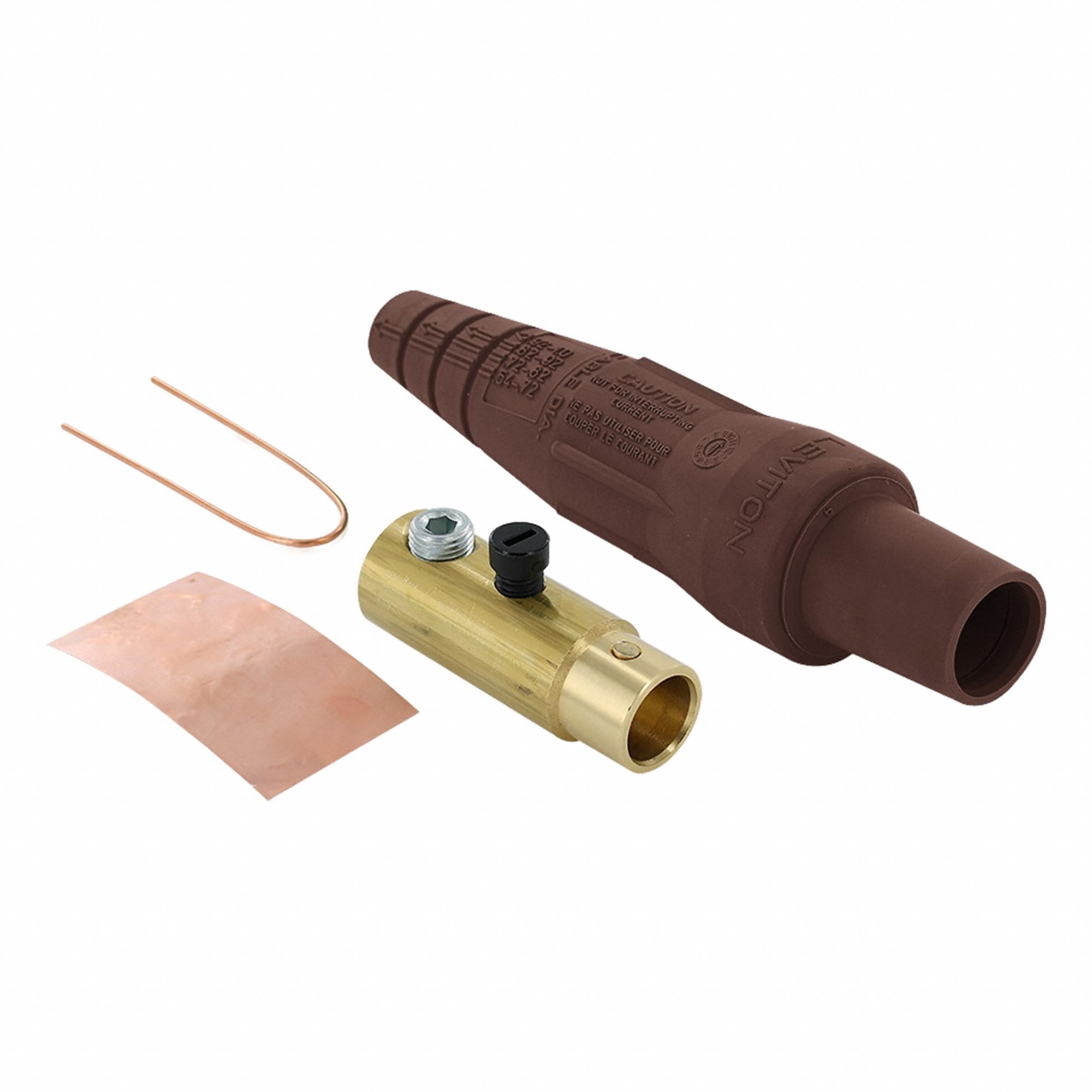 Single Pole Inline 400 A Female Brown
