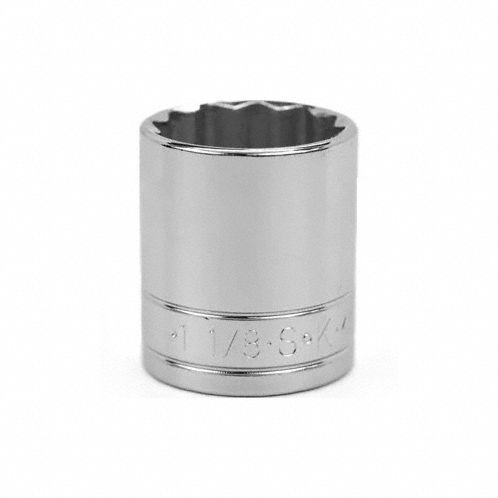 DOUILLE STANDARD 1/2DR 12PT 1-1/8PO