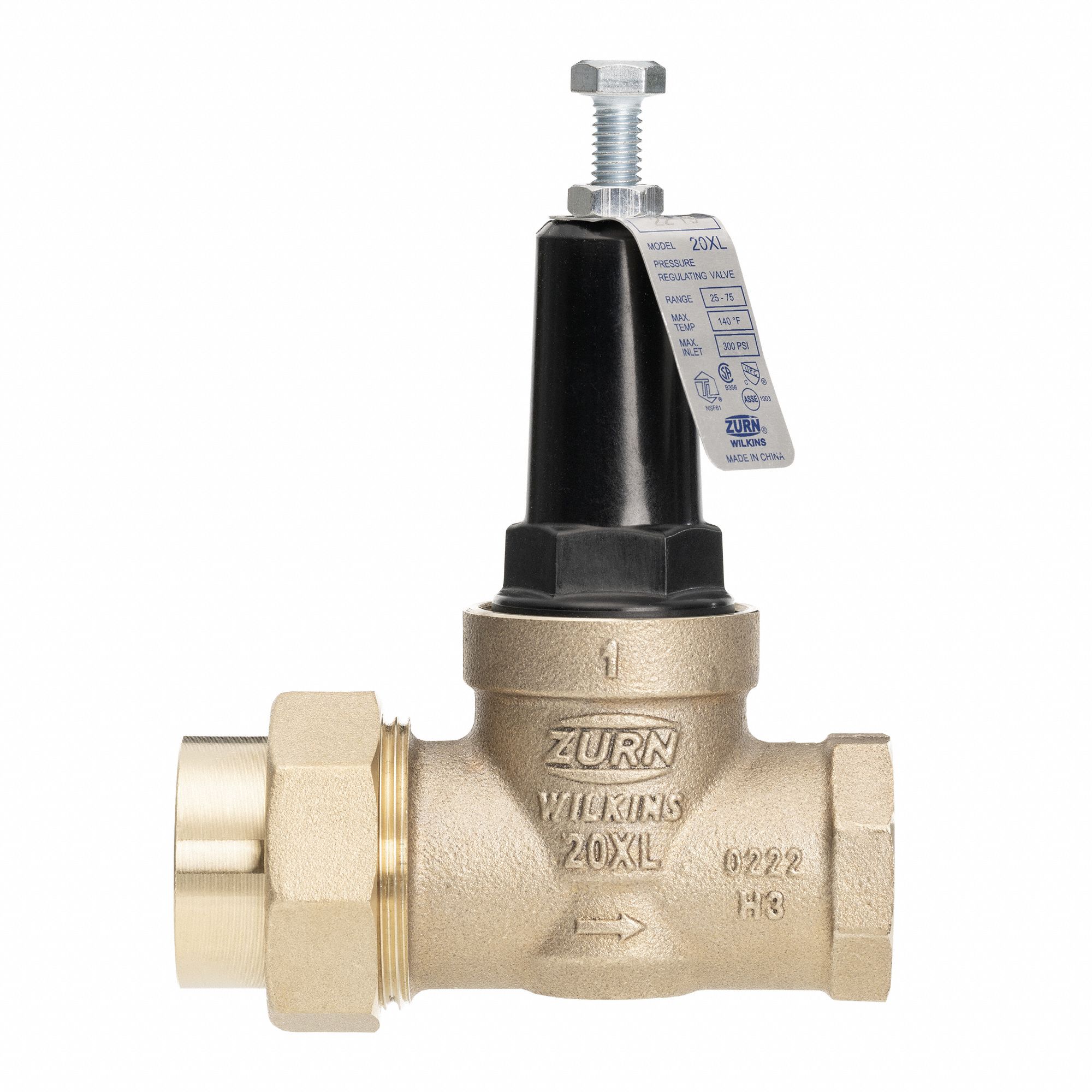 Zurn Wilkins Bronze 1-in Fnpt Pressure Reducing Valve