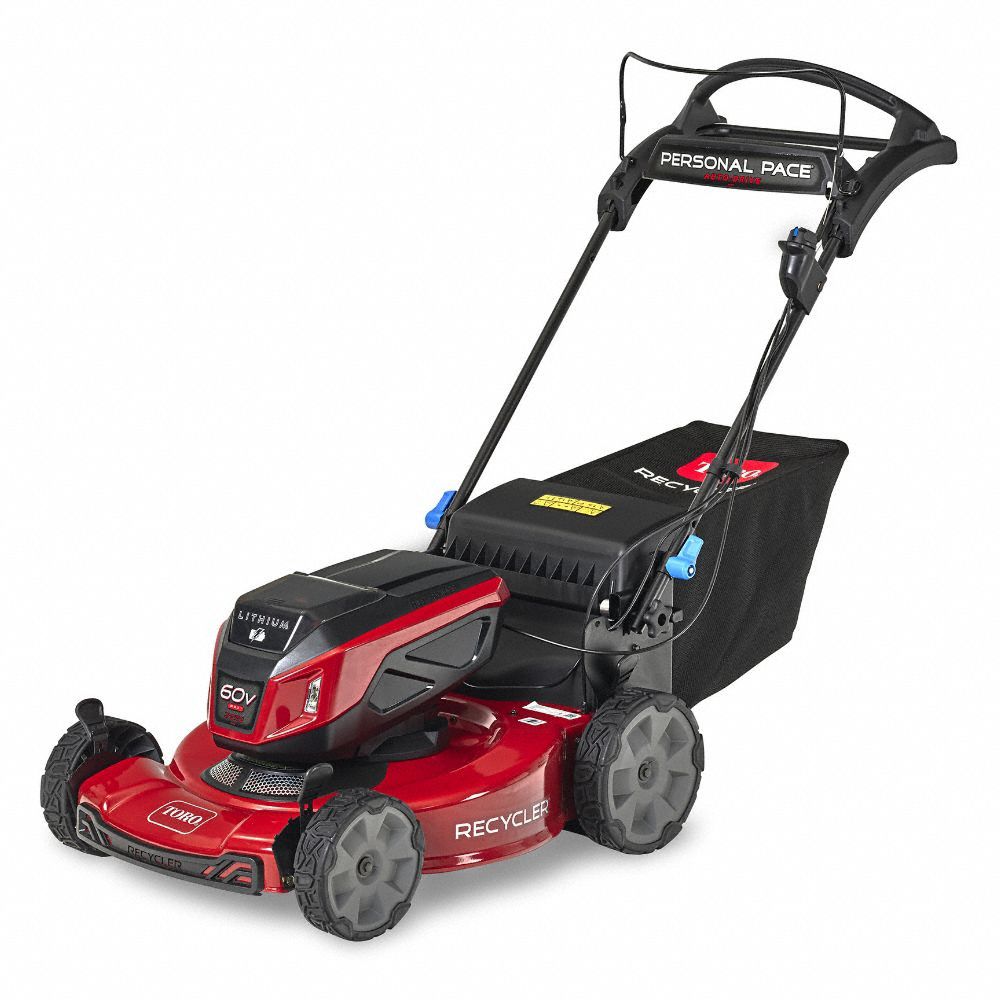 Cordless Lawn Mower: Bag/Mulch Discharge Location, Single Speed Settings, FLEXVOLT®, Brushless
