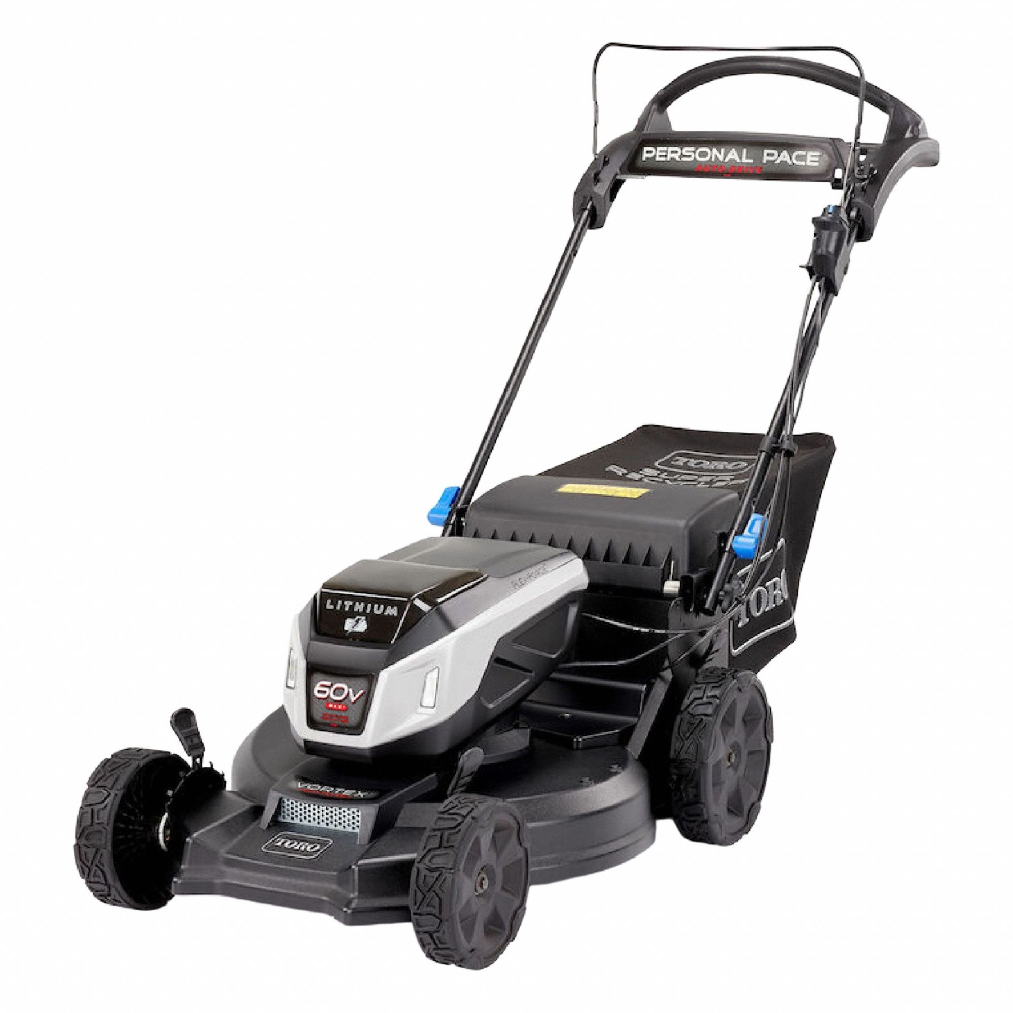 Cordless Lawn Mower: Bag/Mulch Discharge Location, Single Speed Settings, FLEXVOLT®, Brushless