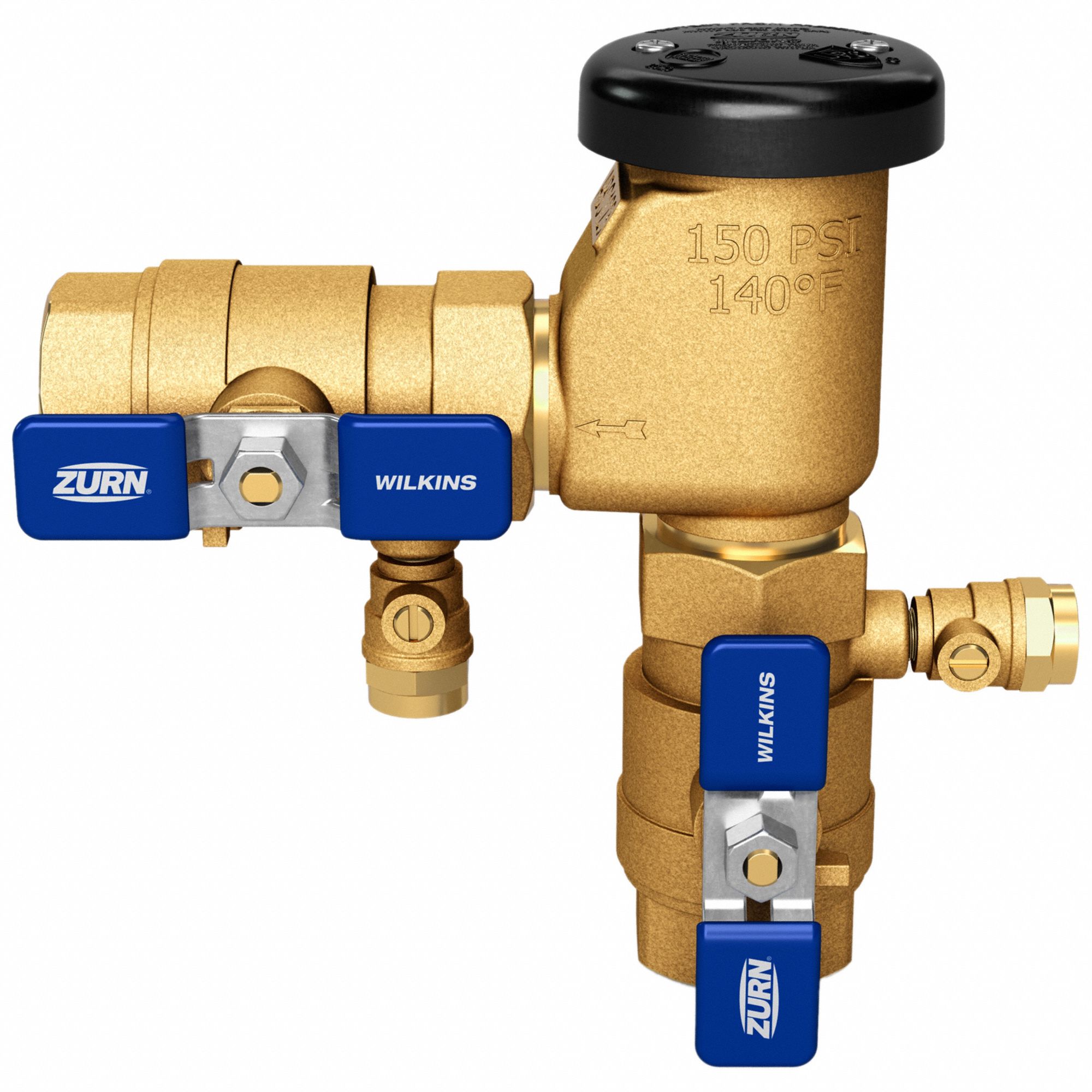 ZURN WILKINS, 1 in Size, Low Lead Cast Bronze, Vacuum Breaker 801HD3