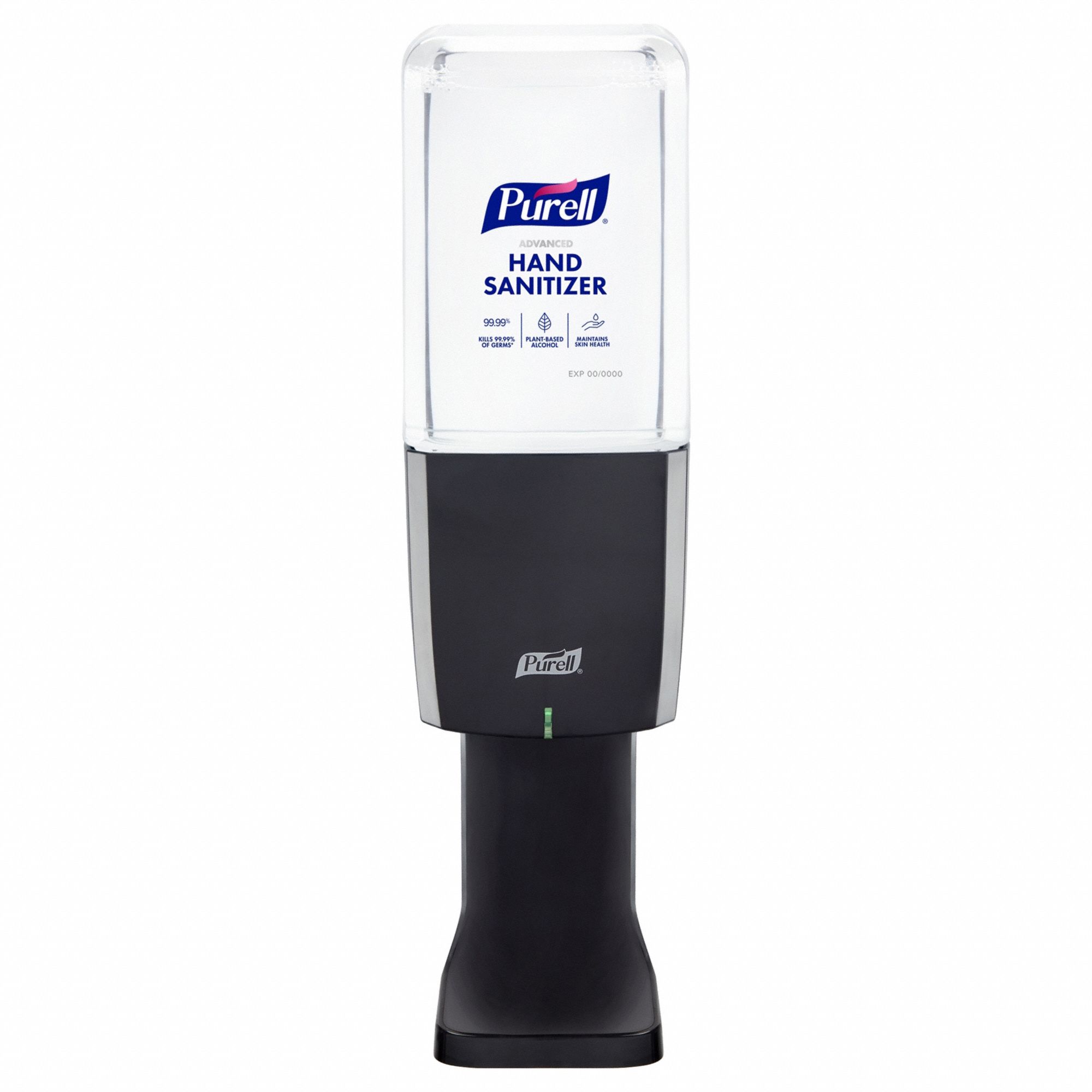 Hand Sanitizer Dispenser: Auto, ES10 Series, Black, Matte, 1, 200 mL Refill Size, Wall Mount