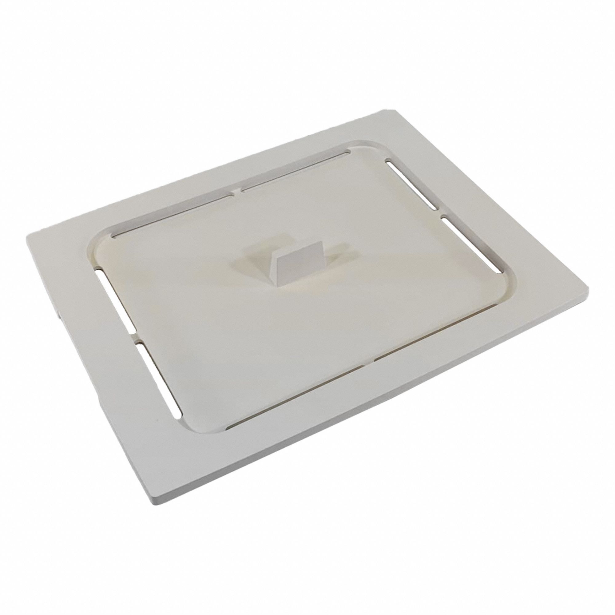 Cover: Lid, 12 in Overall Lg, 6 1/2 in Overall Wd, Plastic, 5800
