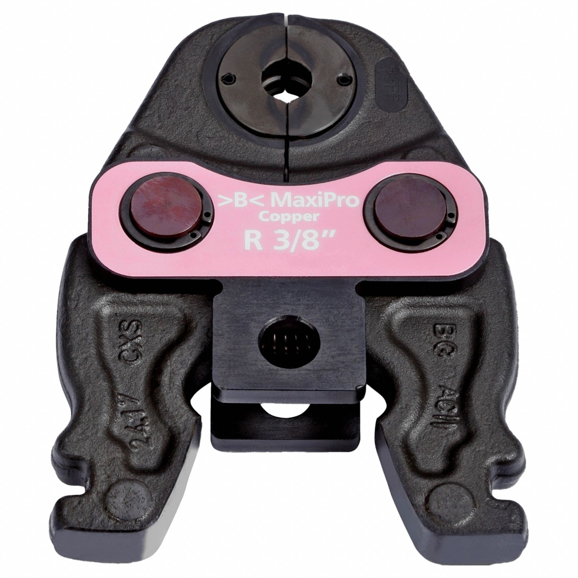 Press Jaw: 3/8 in Pipe, Copper, For MaxiPro, Compact Tool Types
